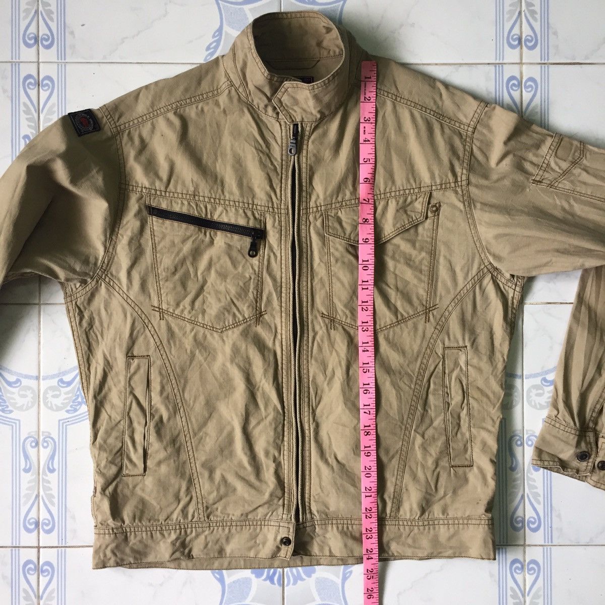 Japanese Brand Burtle Vice United Zipper Jacket Size US L / EU 52-54 / 3 - 22 Thumbnail