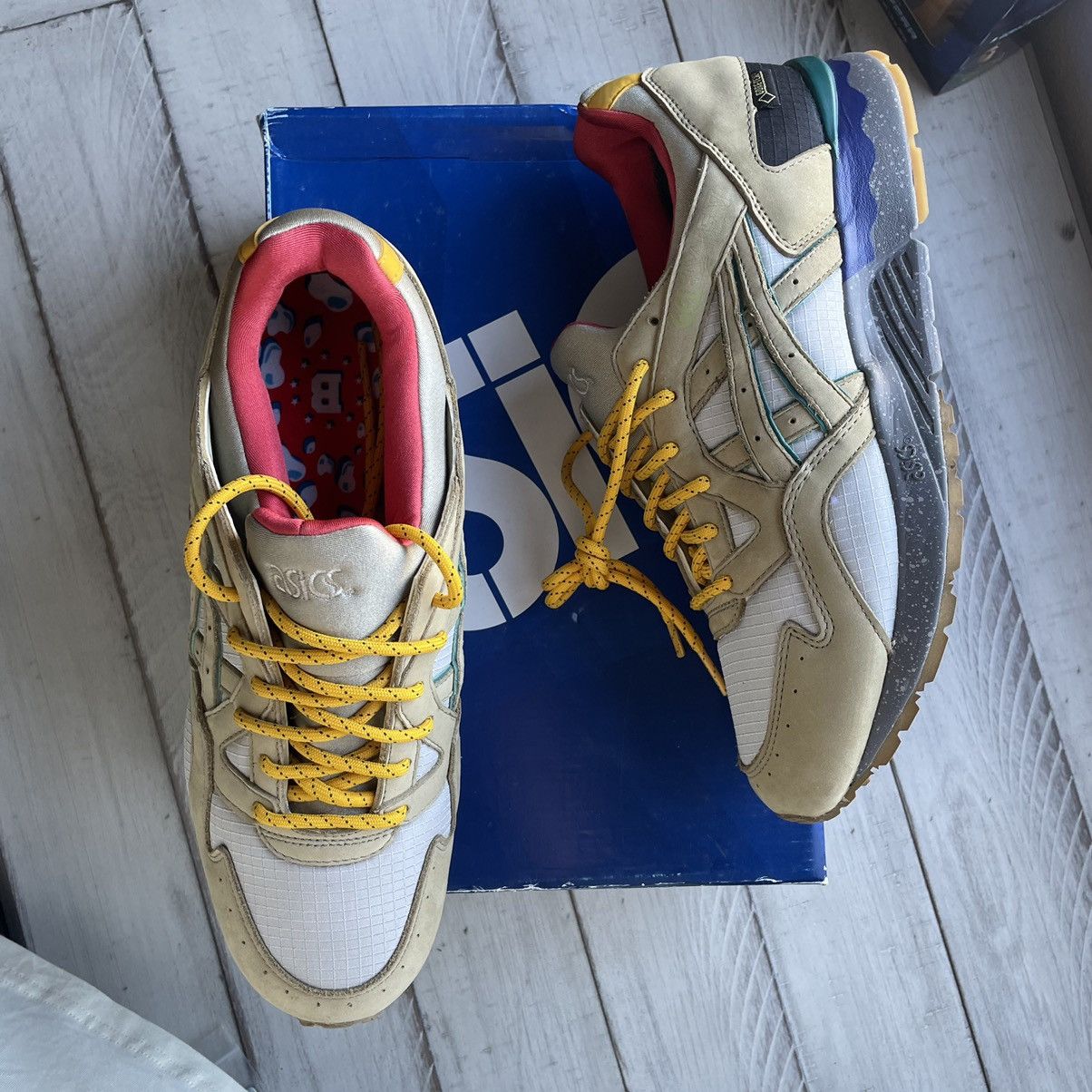 Asics × Bodega × Goretex 2014 GEL LYTE V 5 GET WET VAPOR BLUE OLiVE GREY H44GK4880 Size US 9.5 / EU 42-43 - 3 Thumbnail