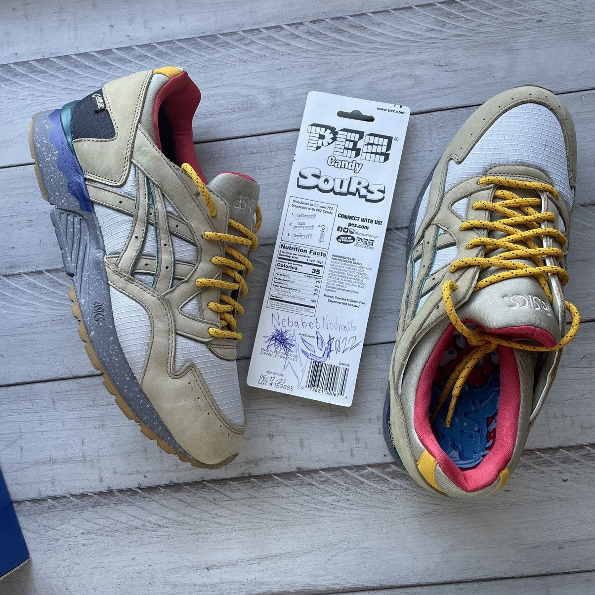Asics × Bodega × Goretex 2014 GEL LYTE V 5 GET WET VAPOR BLUE OLiVE GREY H44GK4880 Size US 9.5 / EU 42-43 - 19 Thumbnail