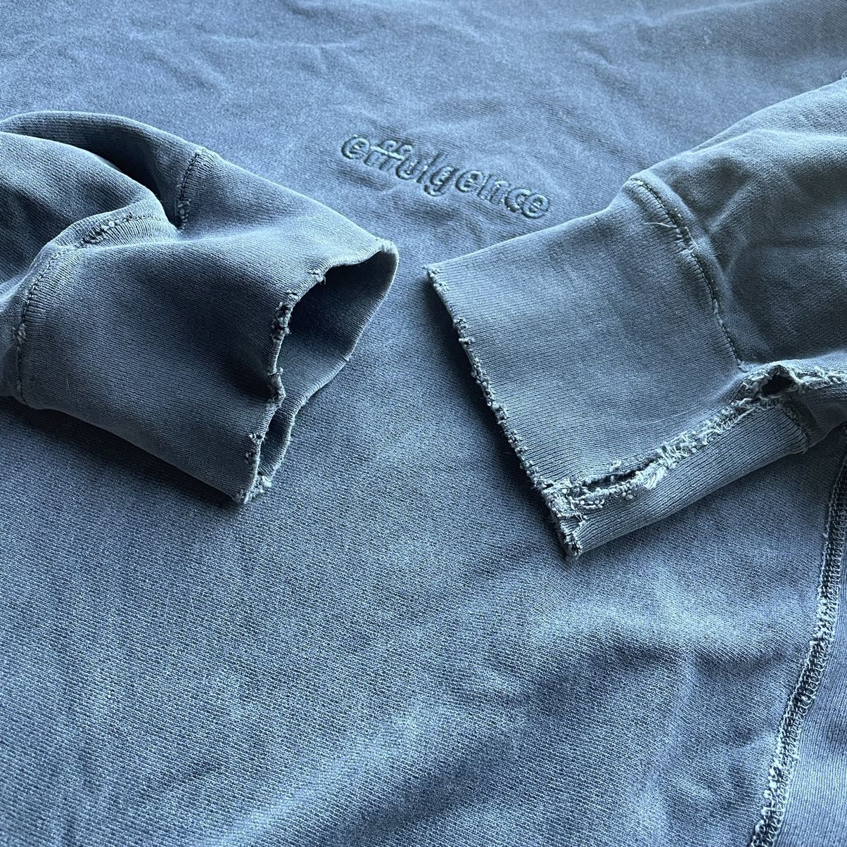 Effulgence distressed crewneck sweatshirt slim fit crust punk grunge Size US L / EU 52-54 / 3 - 5 Thumbnail
