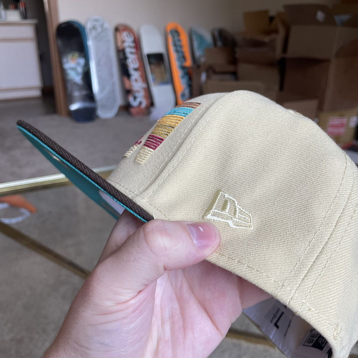 MyFitteds 7 3/8 denver nuggets autumn ombré vintage uno 5950 fitted Size ONE SIZE - 8 Thumbnail