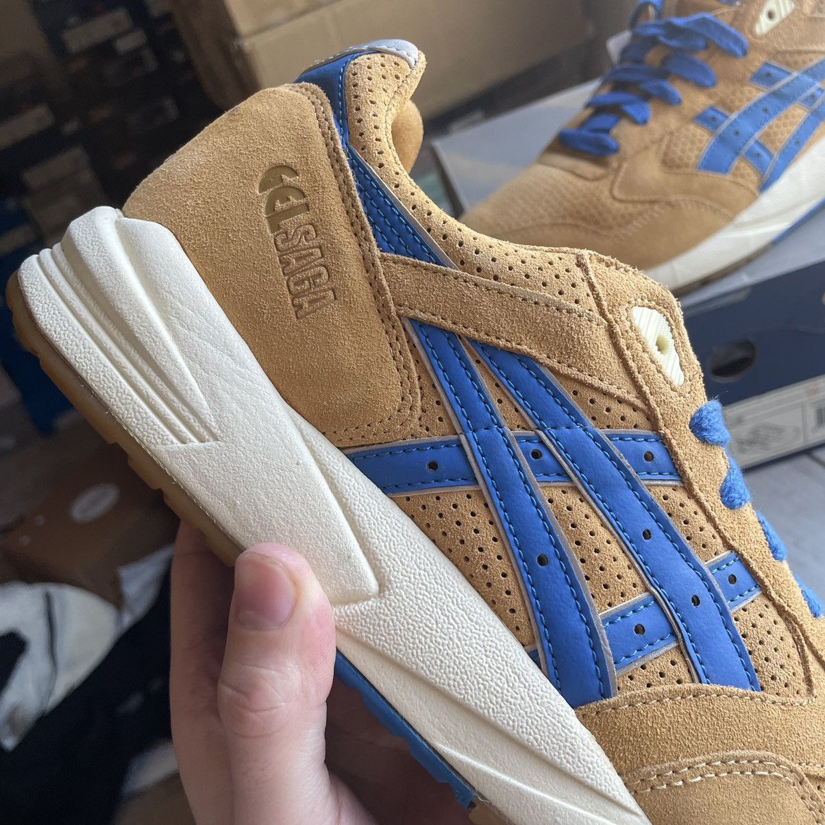 Asics 2012 GEL SAGA ii FOOTPATROL WHEAT BEiGE TAN SUEDE H20RK6342 Size US 10.5 / EU 43-44 - 7 Thumbnail