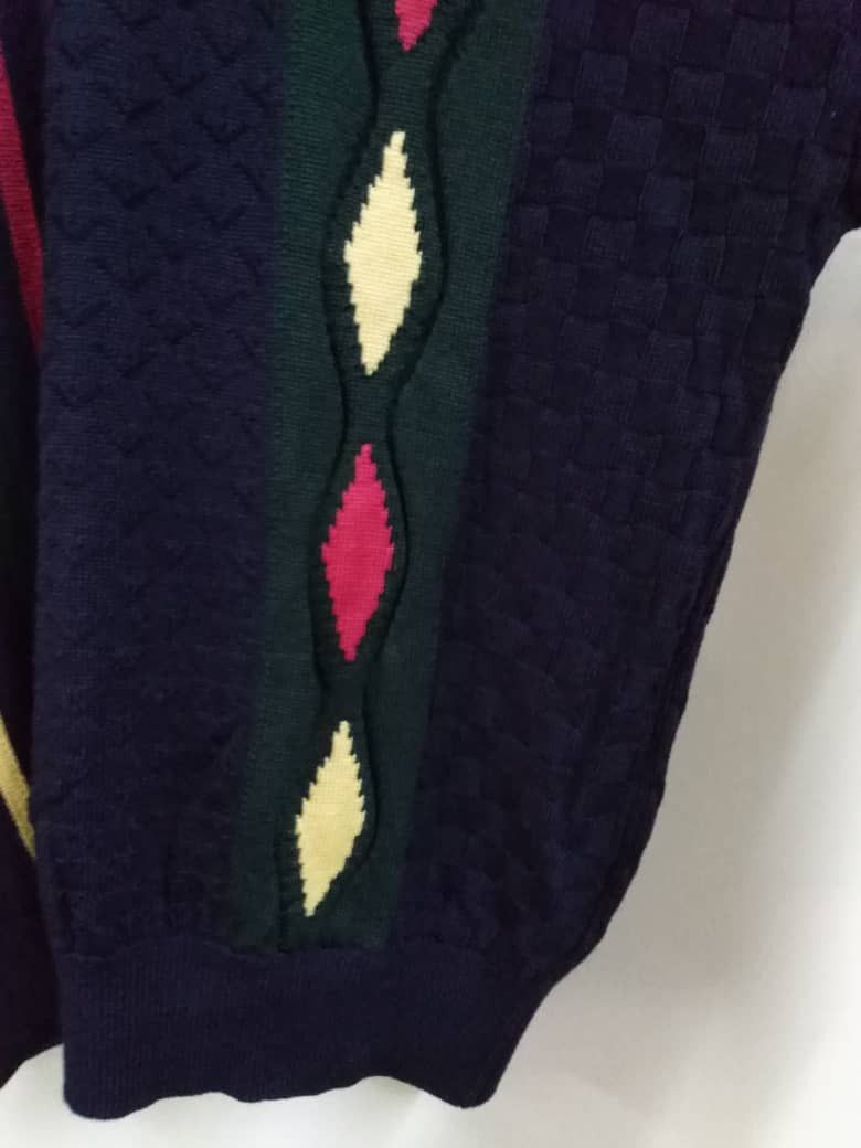 The Elder Statesman Avantgarde MultiColour Dunhill Sport Wool Knitwear Size US M / EU 48-50 / 2 - 5 Thumbnail