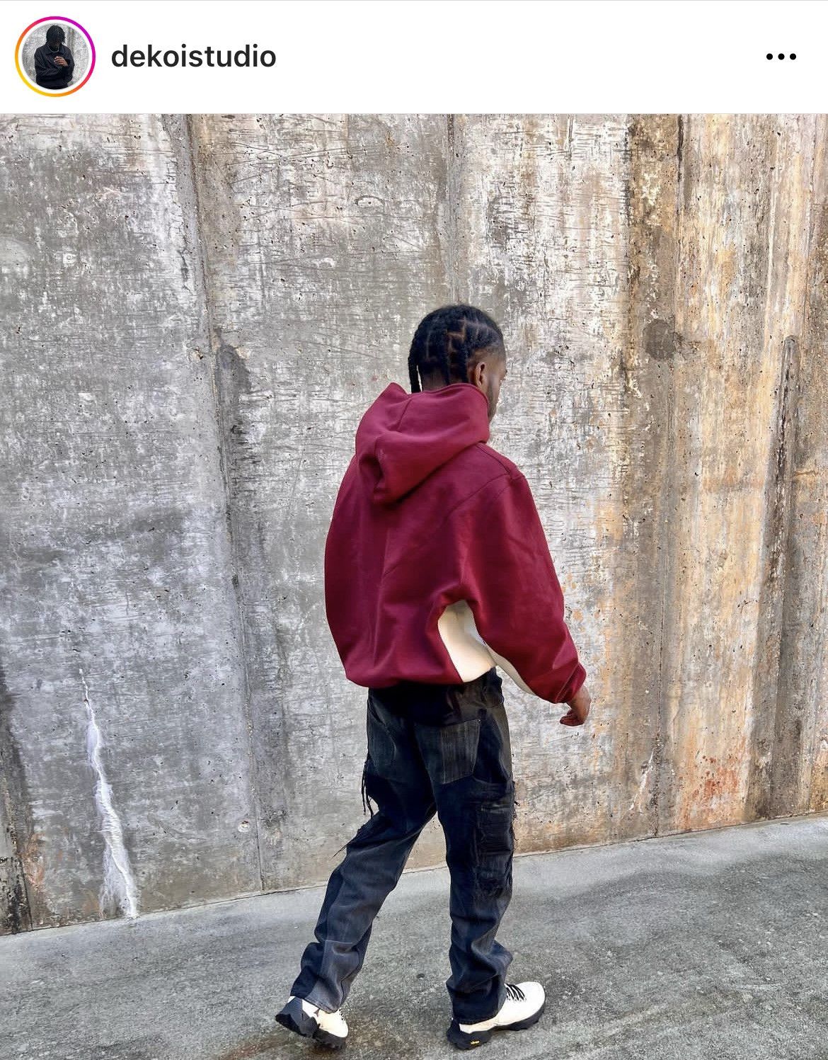 Other DEKOi STUDiOS ELLiPSE WiDE BOXY CROPPED PULLOVER HOODiE Size M / US 6-8 / IT 42-44 - 16 Thumbnail