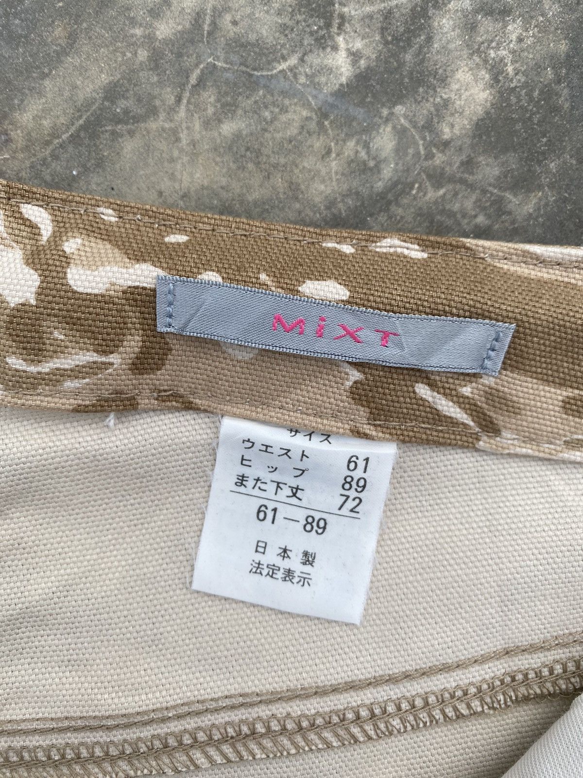 Japanese Brand Mixt Tiger Stripe Denim Fllare Pants Size 26" / US 2 / IT 38 - 8 Thumbnail