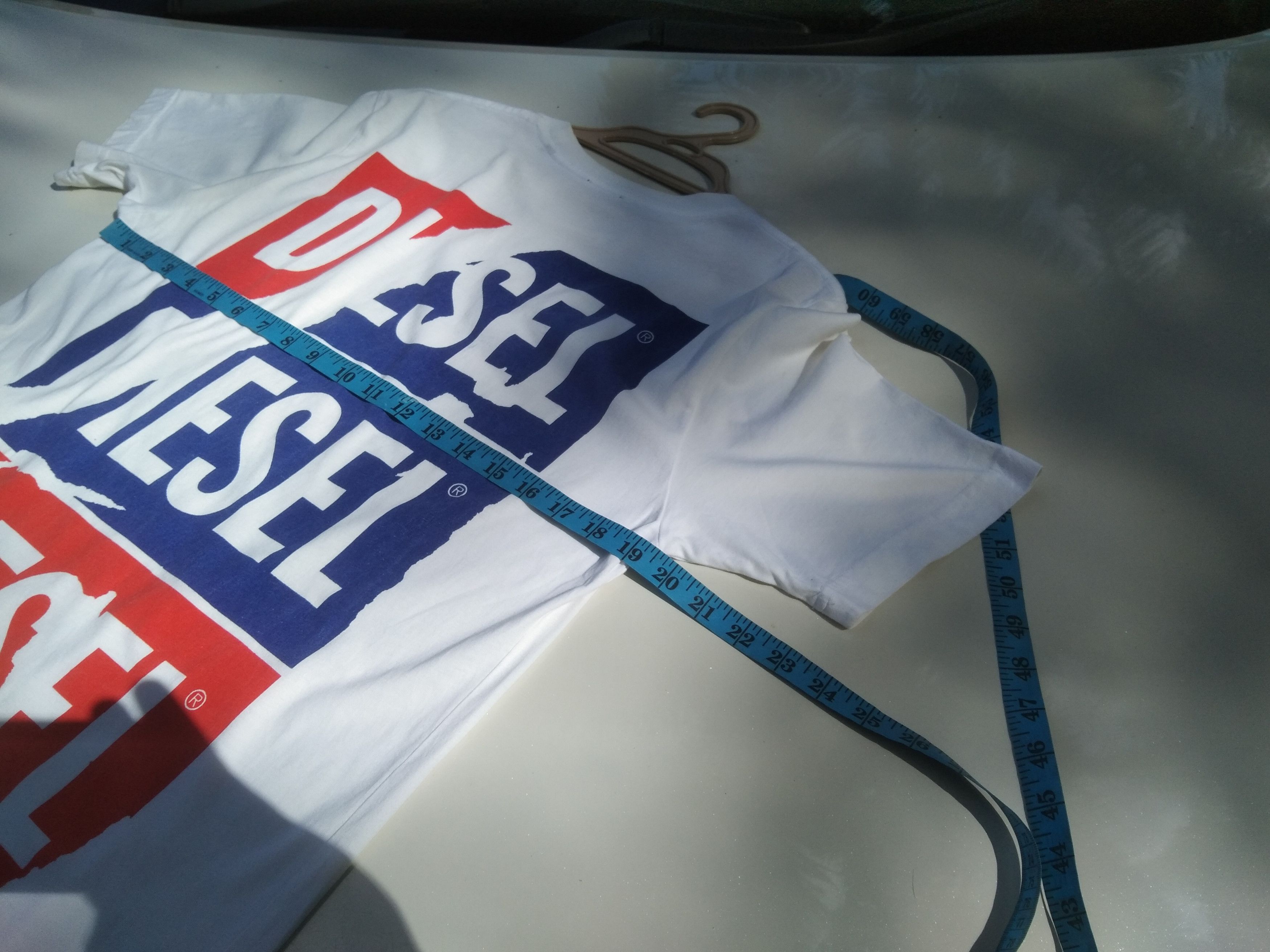 Diesel × Vintage VINTAGE DIESEL BIG LOGO BACKHITS PAPER-THIN T-SHIRT Size US M / EU 48-50 / 2 - 7 Thumbnail