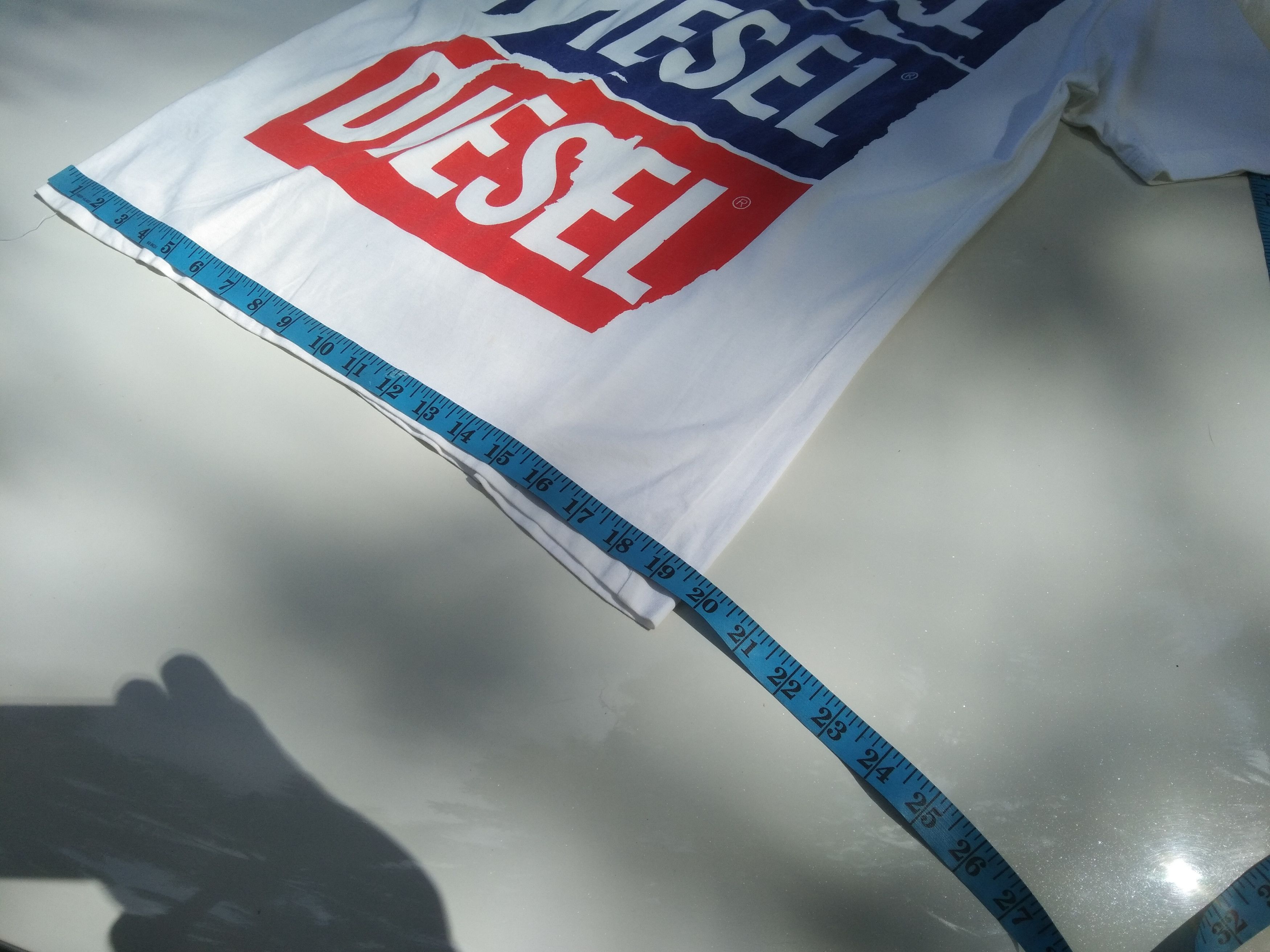Diesel × Vintage VINTAGE DIESEL BIG LOGO BACKHITS PAPER-THIN T-SHIRT Size US M / EU 48-50 / 2 - 9 Thumbnail