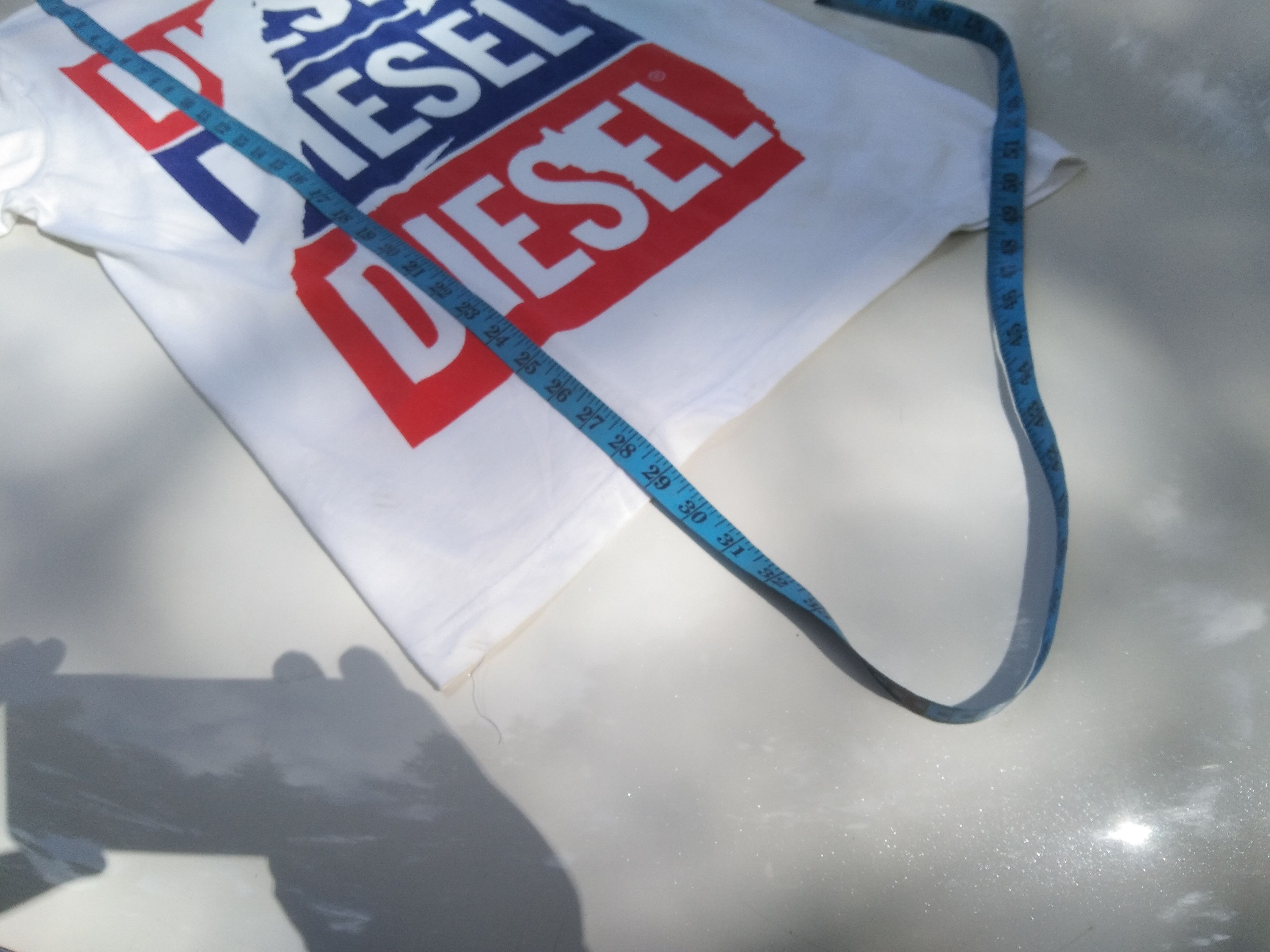 Diesel × Vintage VINTAGE DIESEL BIG LOGO BACKHITS PAPER-THIN T-SHIRT Size US M / EU 48-50 / 2 - 8 Thumbnail