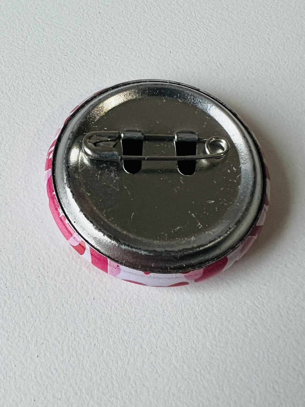 Bape Bape Mini Pink Camo Can Badge Button Metallic Size ONE SIZE - 2 Thumbnail