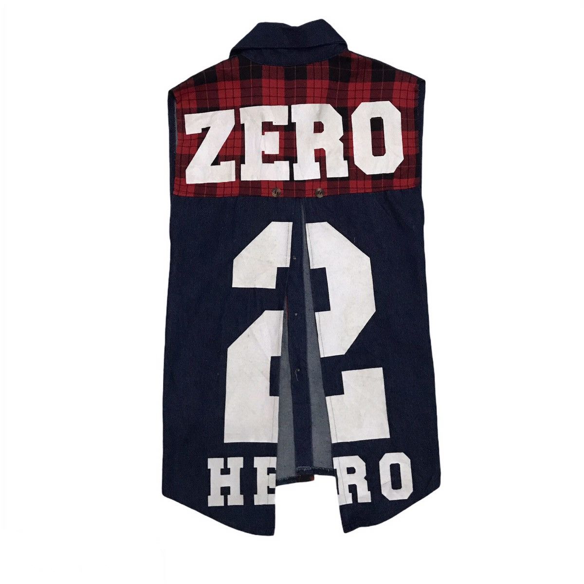 Japanese Brand Zero 2 Hero Vest Sleeveless Jacket Size US S / EU 44-46 / 1 - 1 Thumbnail