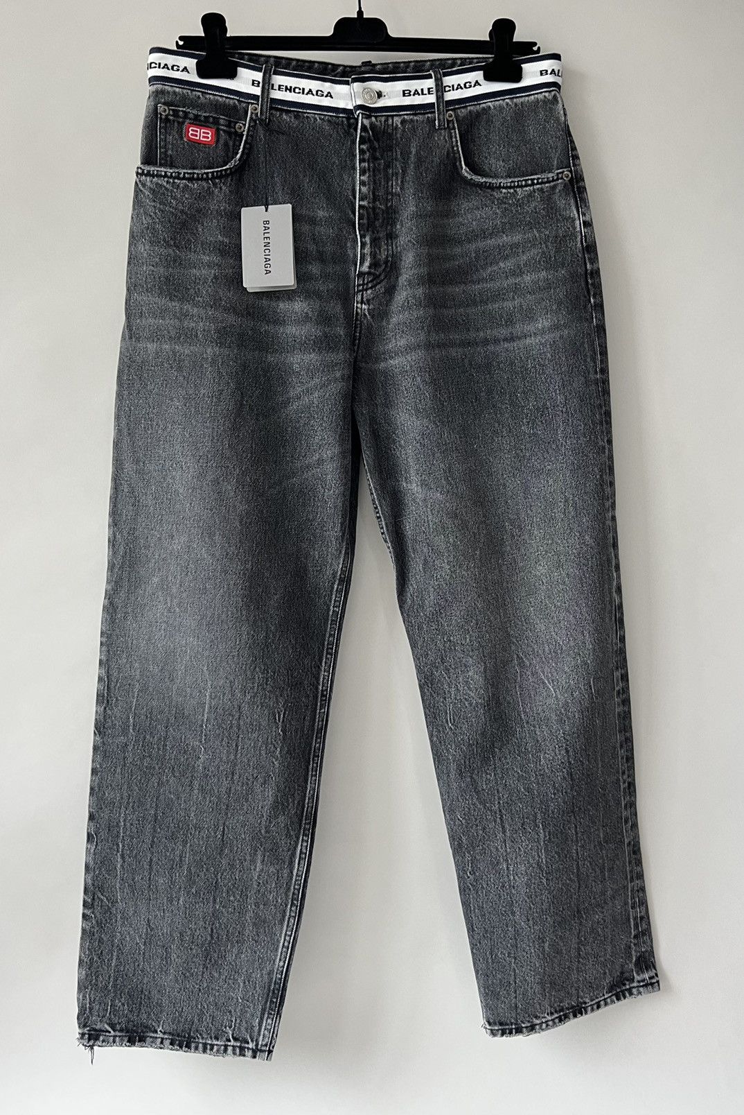 Balenciaga Balenciaga Logo Waistband Pants Size US 32 / EU 48 - 3 Thumbnail
