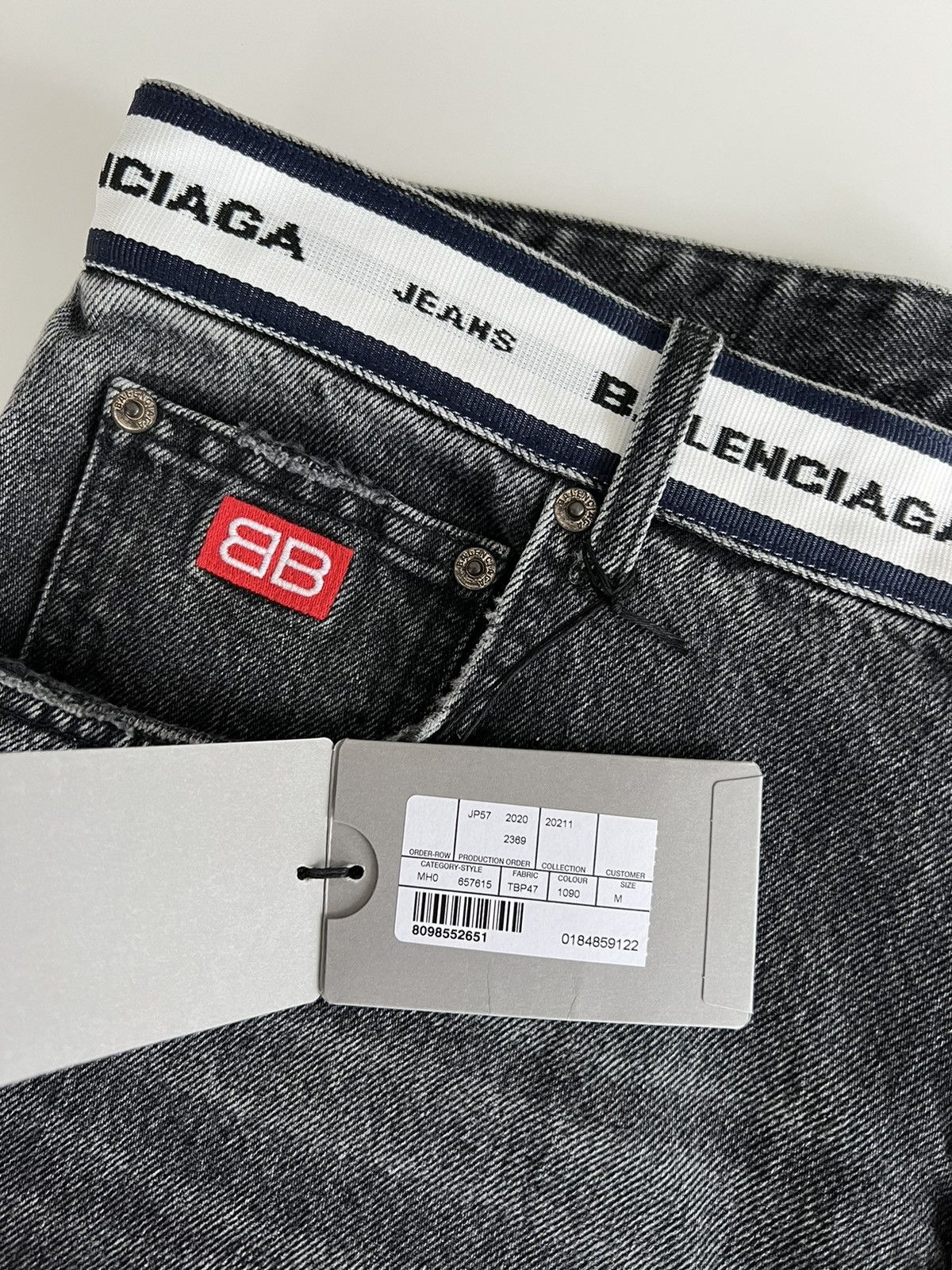 Balenciaga Balenciaga Logo Waistband Pants Size US 32 / EU 48 - 5 Thumbnail