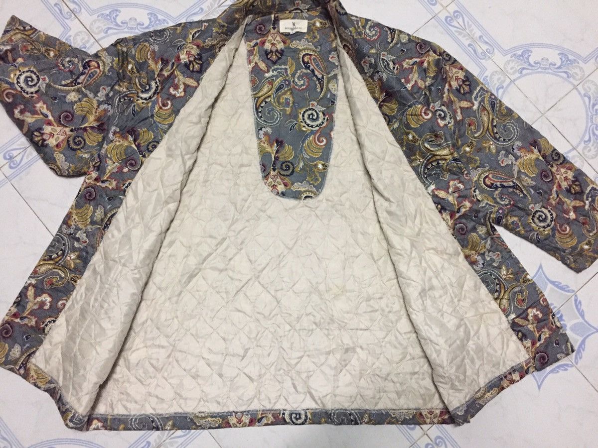 Japanese Brand Flower Paisley Overprinted Jacket Made in Japan Size US L / EU 52-54 / 3 - 16 Thumbnail