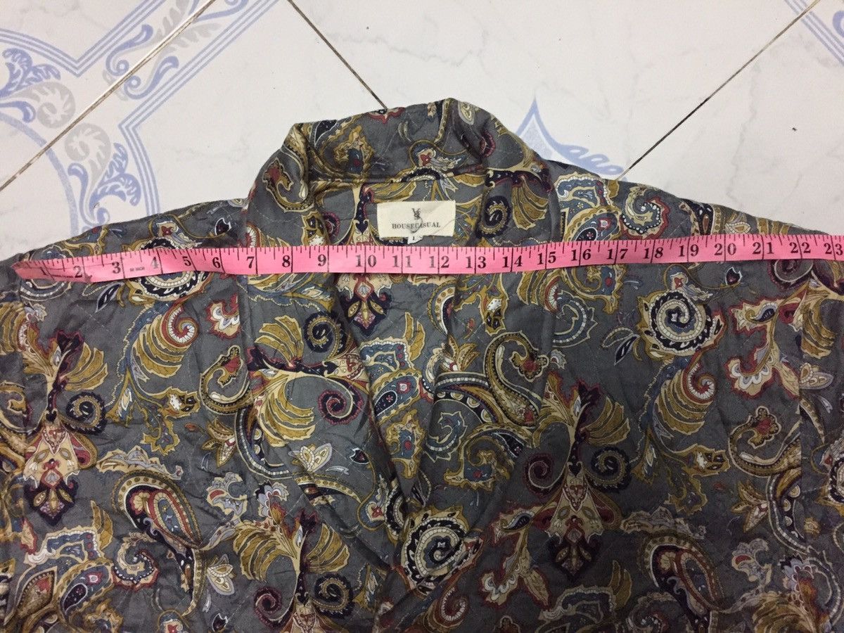 Japanese Brand Flower Paisley Overprinted Jacket Made in Japan Size US L / EU 52-54 / 3 - 21 Thumbnail