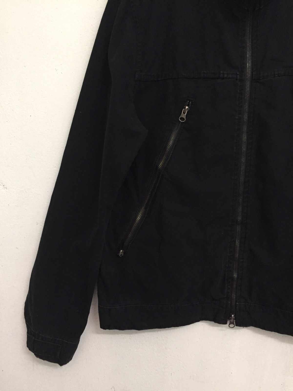 Japanese Brand Ventina Design Long Zipper Pockets Jacket Size US L / EU 52-54 / 3 - 4 Thumbnail