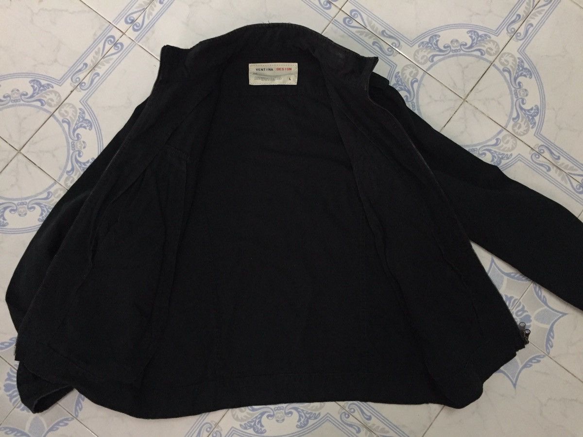 Japanese Brand Ventina Design Long Zipper Pockets Jacket Size US L / EU 52-54 / 3 - 15 Thumbnail