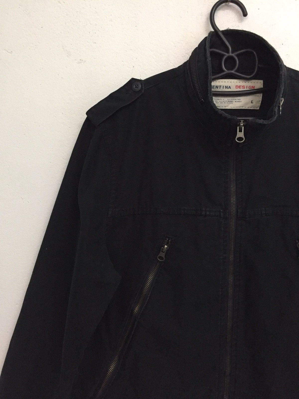 Japanese Brand Ventina Design Long Zipper Pockets Jacket Size US L / EU 52-54 / 3 - 3 Thumbnail
