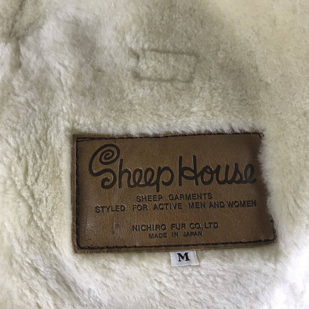 Japanese Brand 🔥Nichiro fur sherling sheep leather jacket made in japan Size US M / EU 48-50 / 2 - 20 Thumbnail