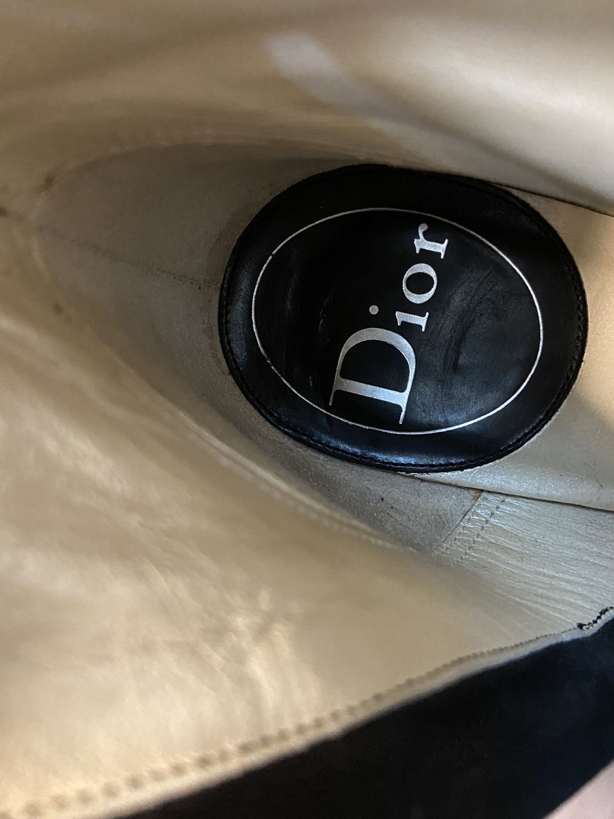 Dior Vintage Christian Dior Monogram D-choc Cloth Ankle Boots Size US 7 / IT 37 - 22 Thumbnail