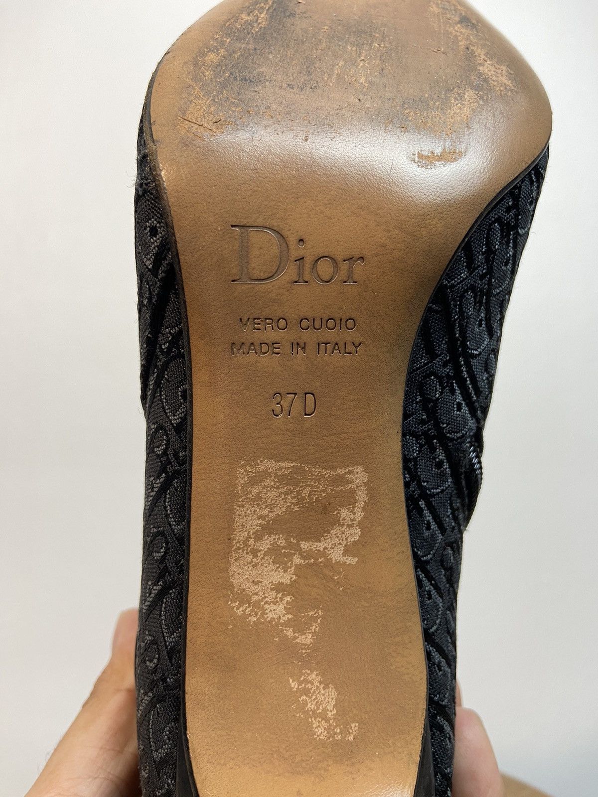 Dior Vintage Christian Dior Monogram D-choc Cloth Ankle Boots Size US 7 / IT 37 - 17 Thumbnail