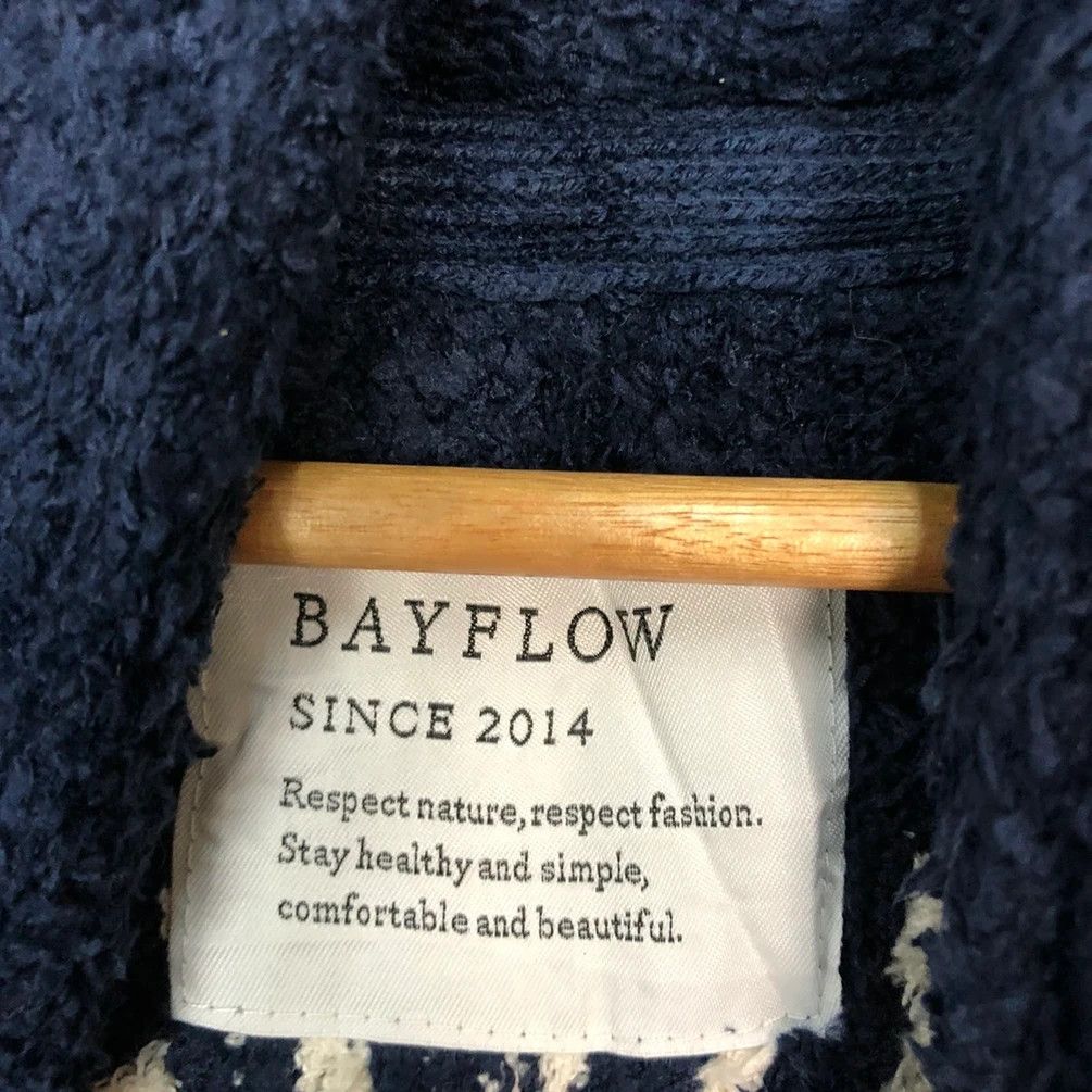 Homespun Knitwear DL Bayflow Dark Blue Mohair Shaggy cardigan Knitwear #c1097 Size US M / EU 48-50 / 2 - 5 Thumbnail