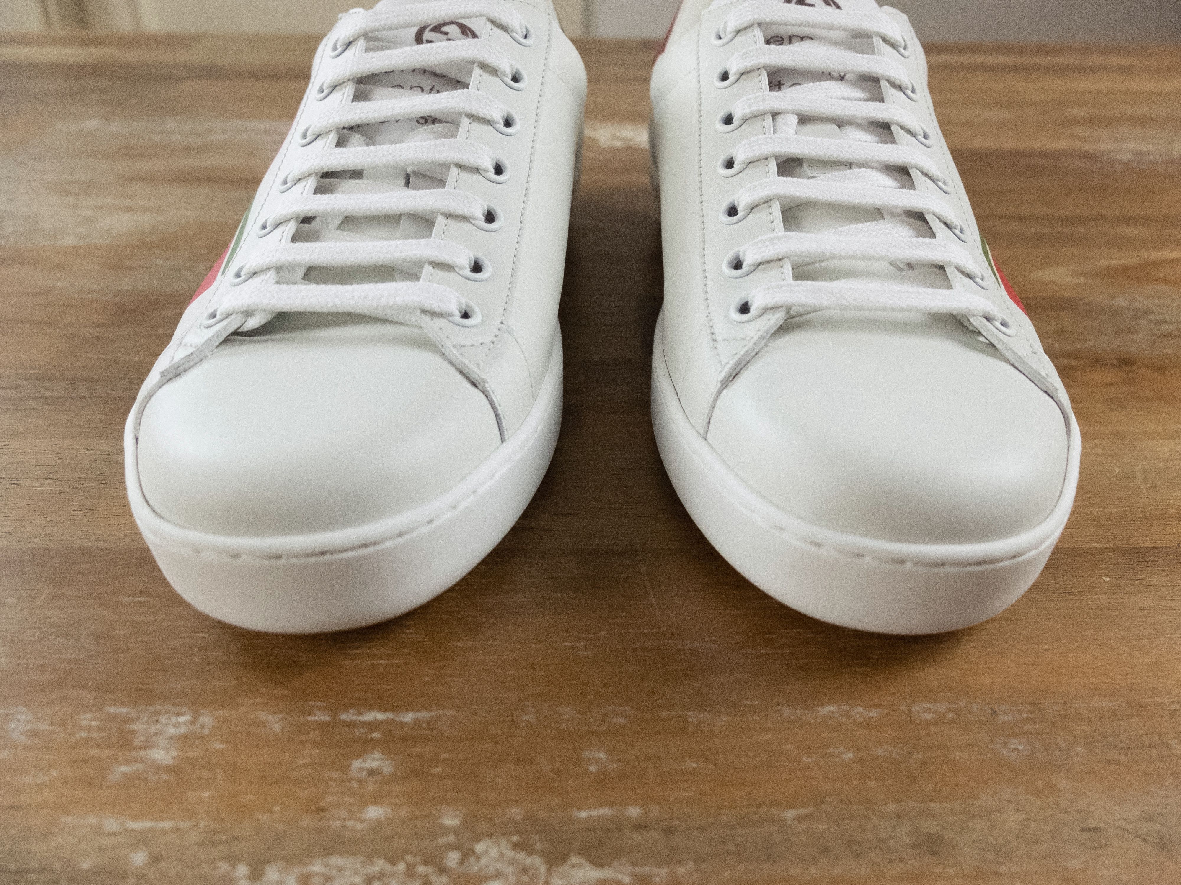 Gucci GUCCI Ace white interlocking G GG sneakers - 8.5 US / 42 Size US 8.5 / EU 41-42 - 3 Thumbnail