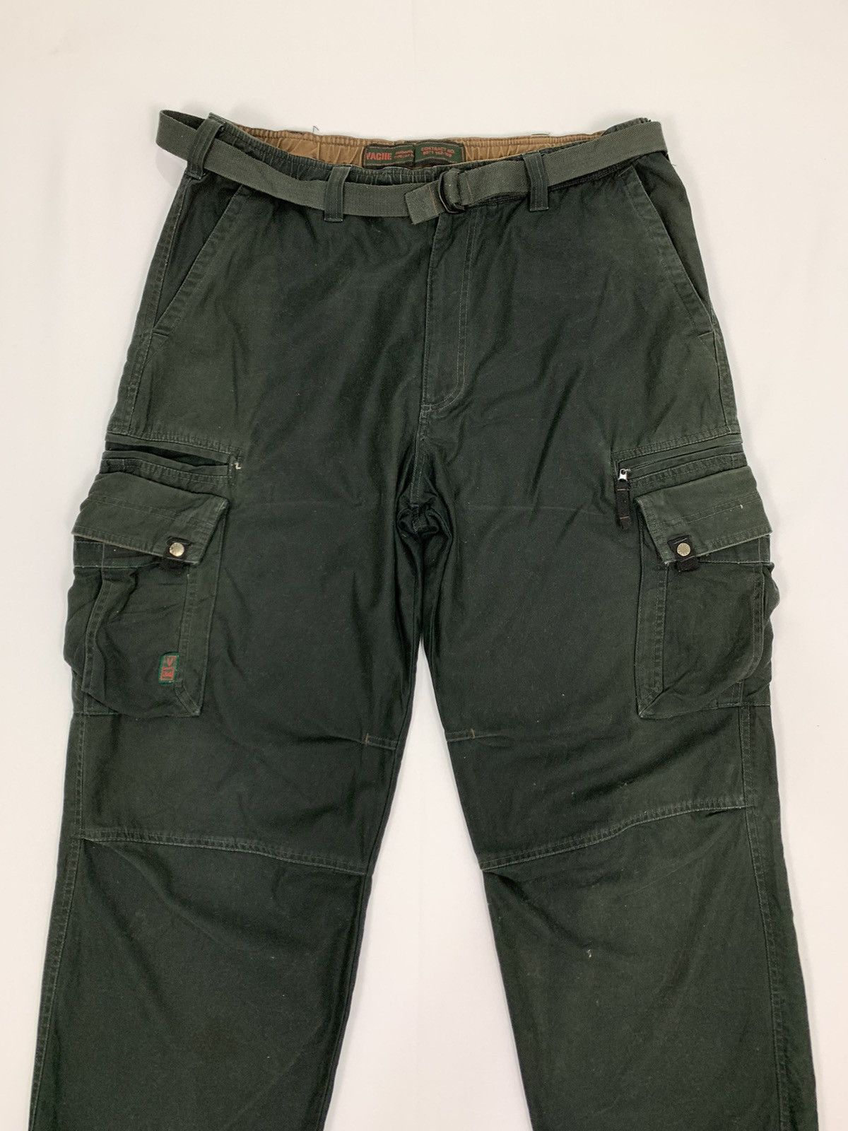 Japanese Brand VACHE Vintage Parachute Military 8Pocket Tactical CargoPant Size US 34 / EU 50 - 4 Thumbnail