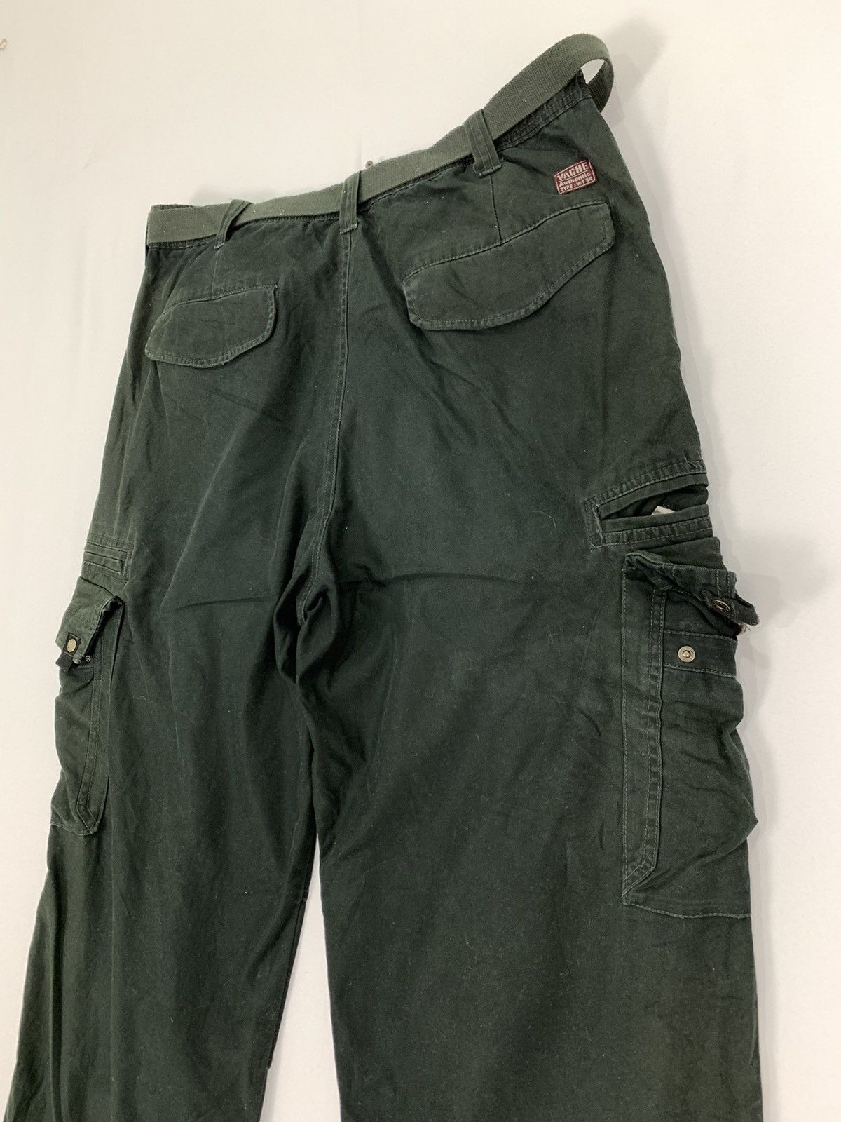 Japanese Brand VACHE Vintage Parachute Military 8Pocket Tactical CargoPant Size US 34 / EU 50 - 15 Thumbnail