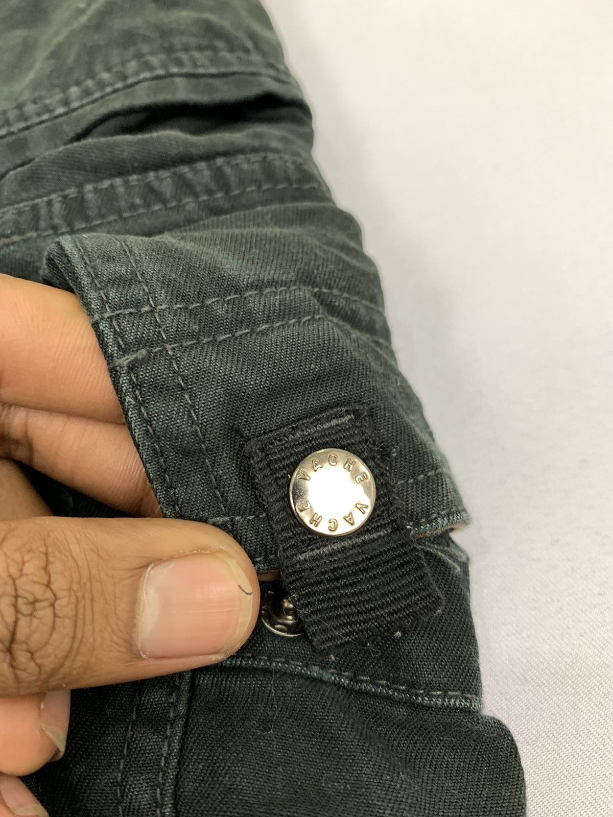 Japanese Brand VACHE Vintage Parachute Military 8Pocket Tactical CargoPant Size US 34 / EU 50 - 17 Thumbnail