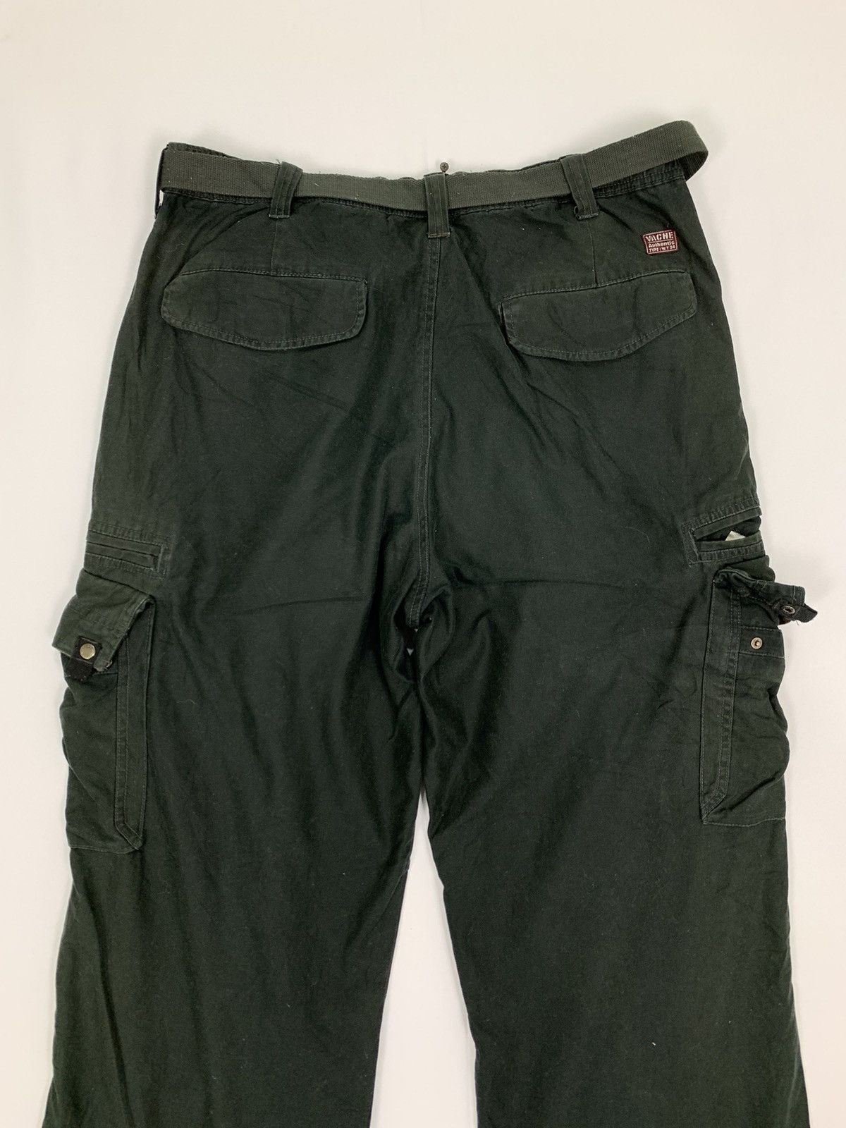 Japanese Brand VACHE Vintage Parachute Military 8Pocket Tactical CargoPant Size US 34 / EU 50 - 12 Thumbnail