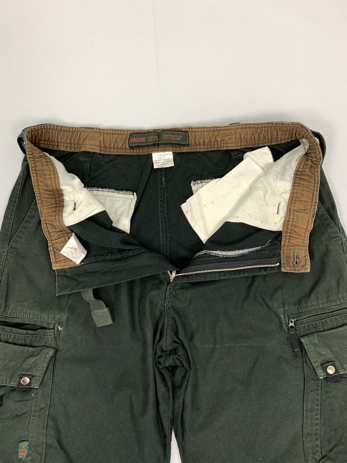Japanese Brand VACHE Vintage Parachute Military 8Pocket Tactical CargoPant Size US 34 / EU 50 - 18 Thumbnail