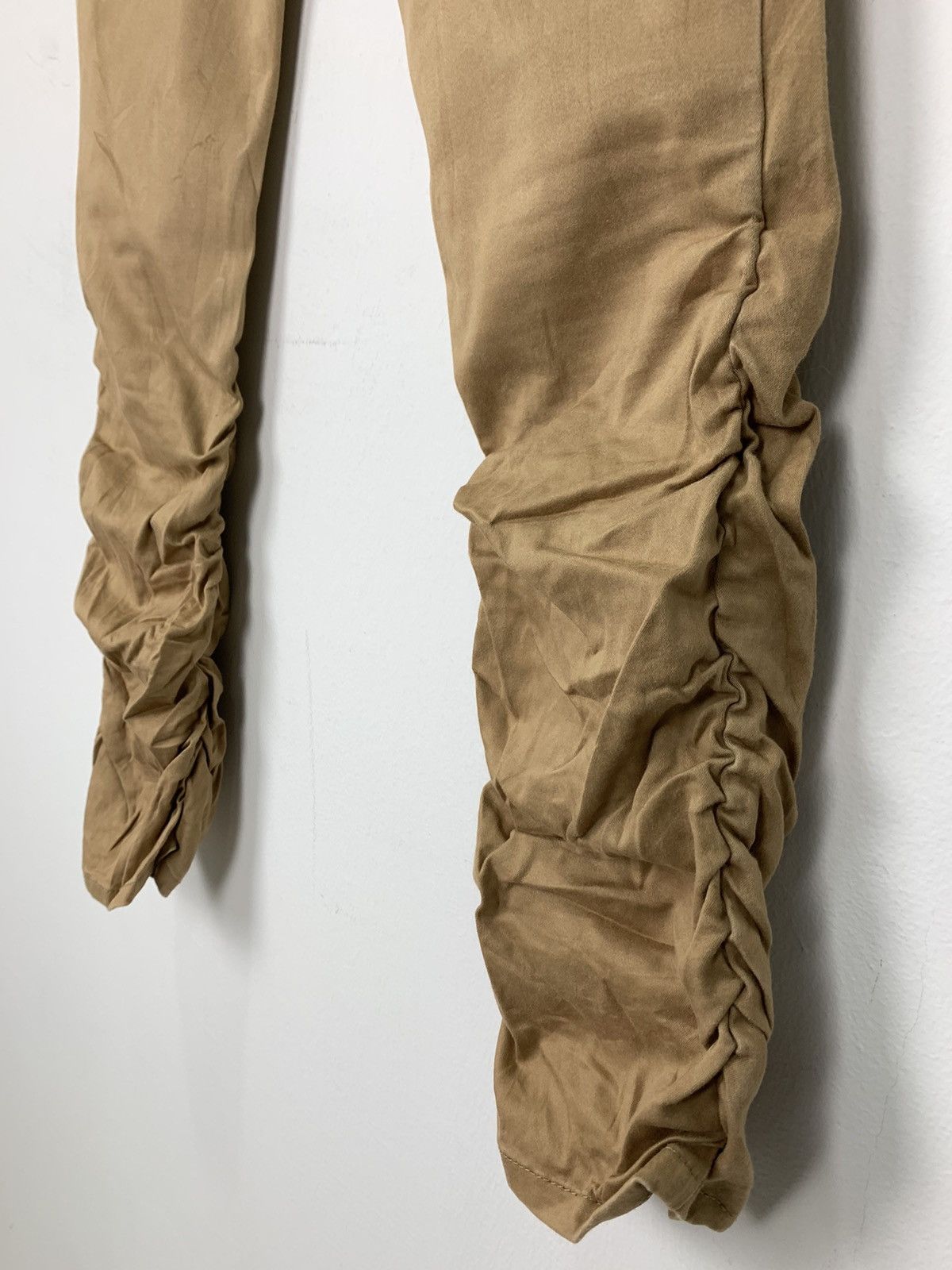 Michel Klein MICHEL KLEIN PARIS SpringLeg Wrinkle Multipocket Cargo Pant Size US 28 / EU 44 - 14 Thumbnail