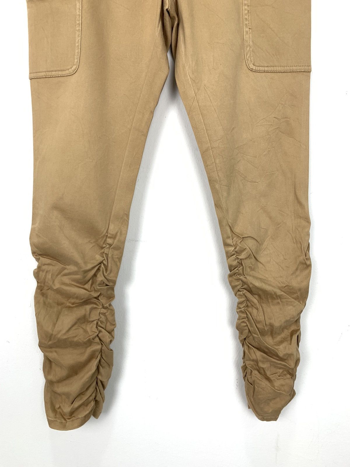 Michel Klein MICHEL KLEIN PARIS SpringLeg Wrinkle Multipocket Cargo Pant Size US 28 / EU 44 - 5 Thumbnail