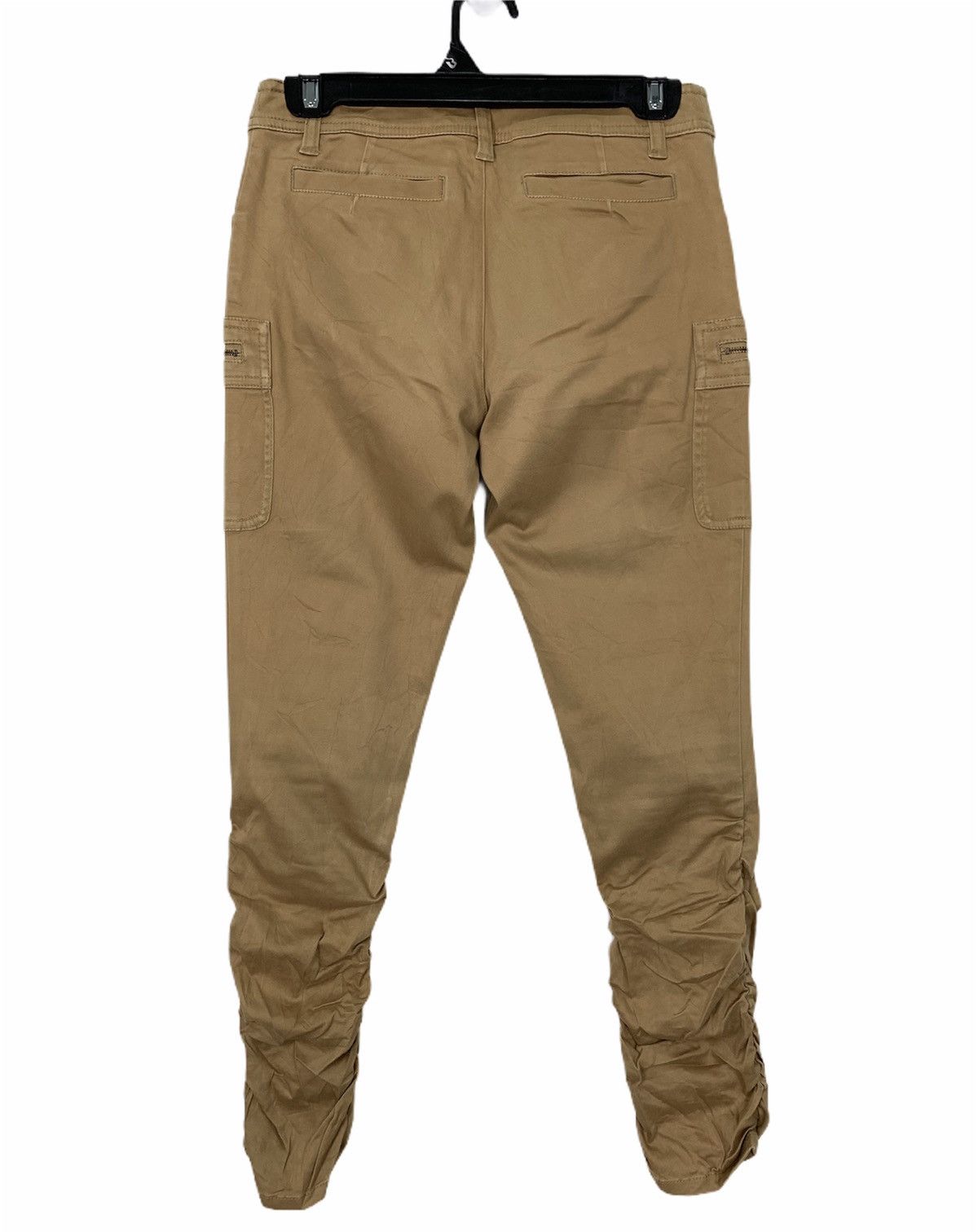 Michel Klein MICHEL KLEIN PARIS SpringLeg Wrinkle Multipocket Cargo Pant Size US 28 / EU 44 - 2 Thumbnail