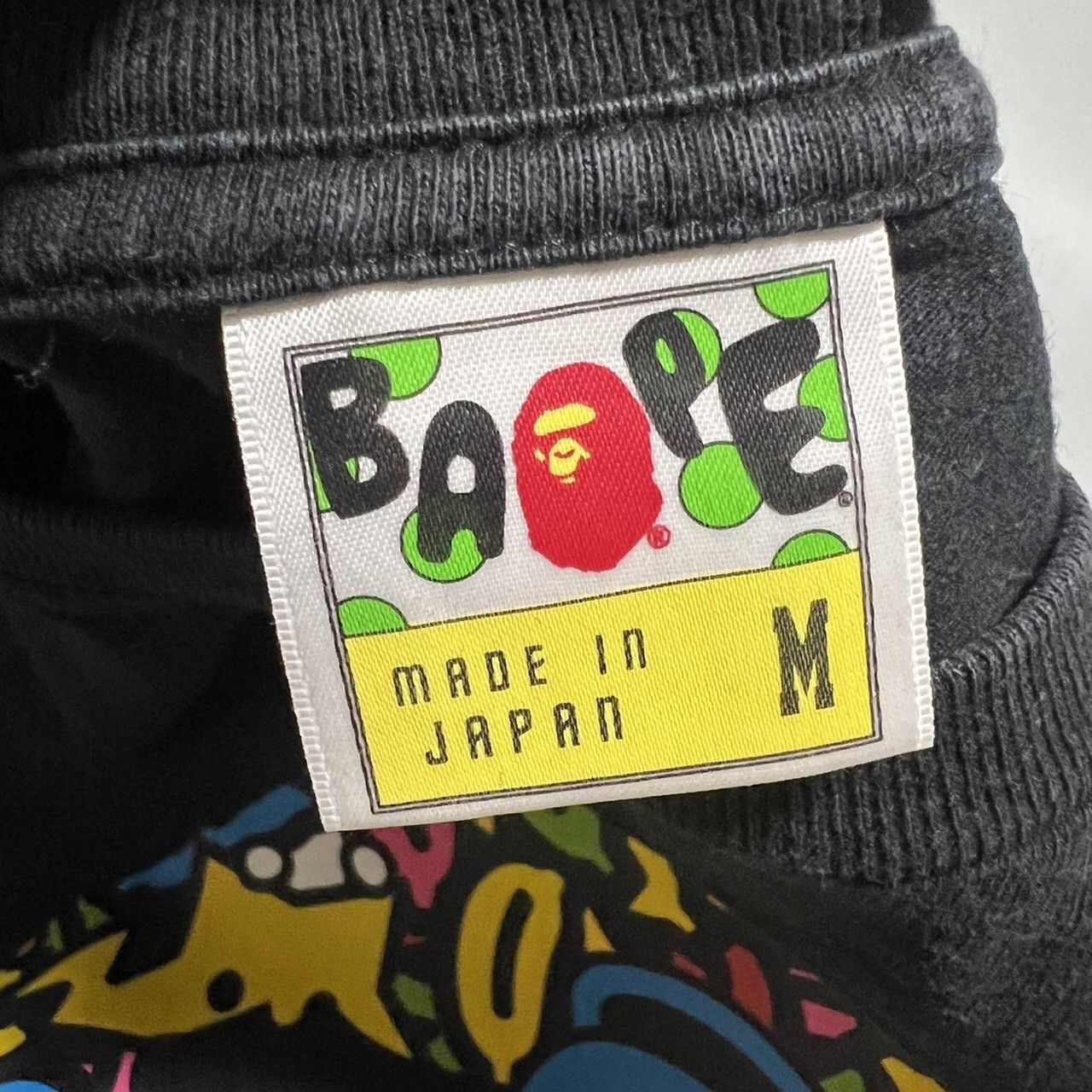 Bape BAPE APE HEAD Safari black TEE Size US M / EU 48-50 / 2 - 3 Thumbnail