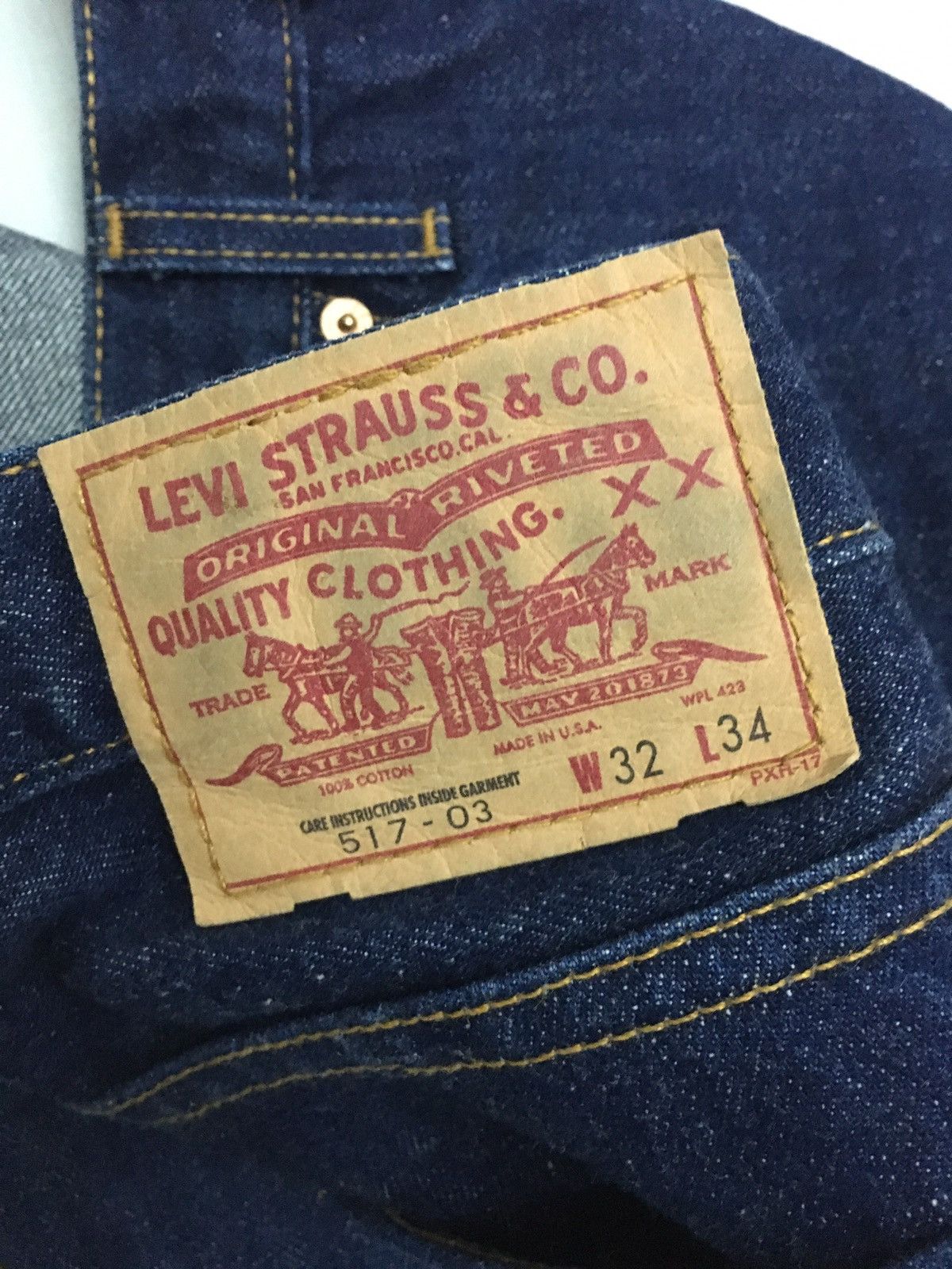 Levi's × Vintage Vintage levis 517 made usa Size US 32 / EU 48 - 4 Thumbnail