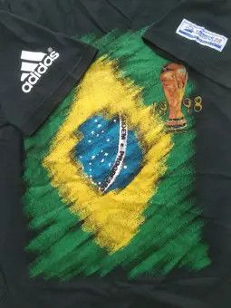 Adidas × Vintage VINTAGE FIFA World Cup 1998 T-shirt Size US M / EU 48-50 / 2 - 7 Thumbnail
