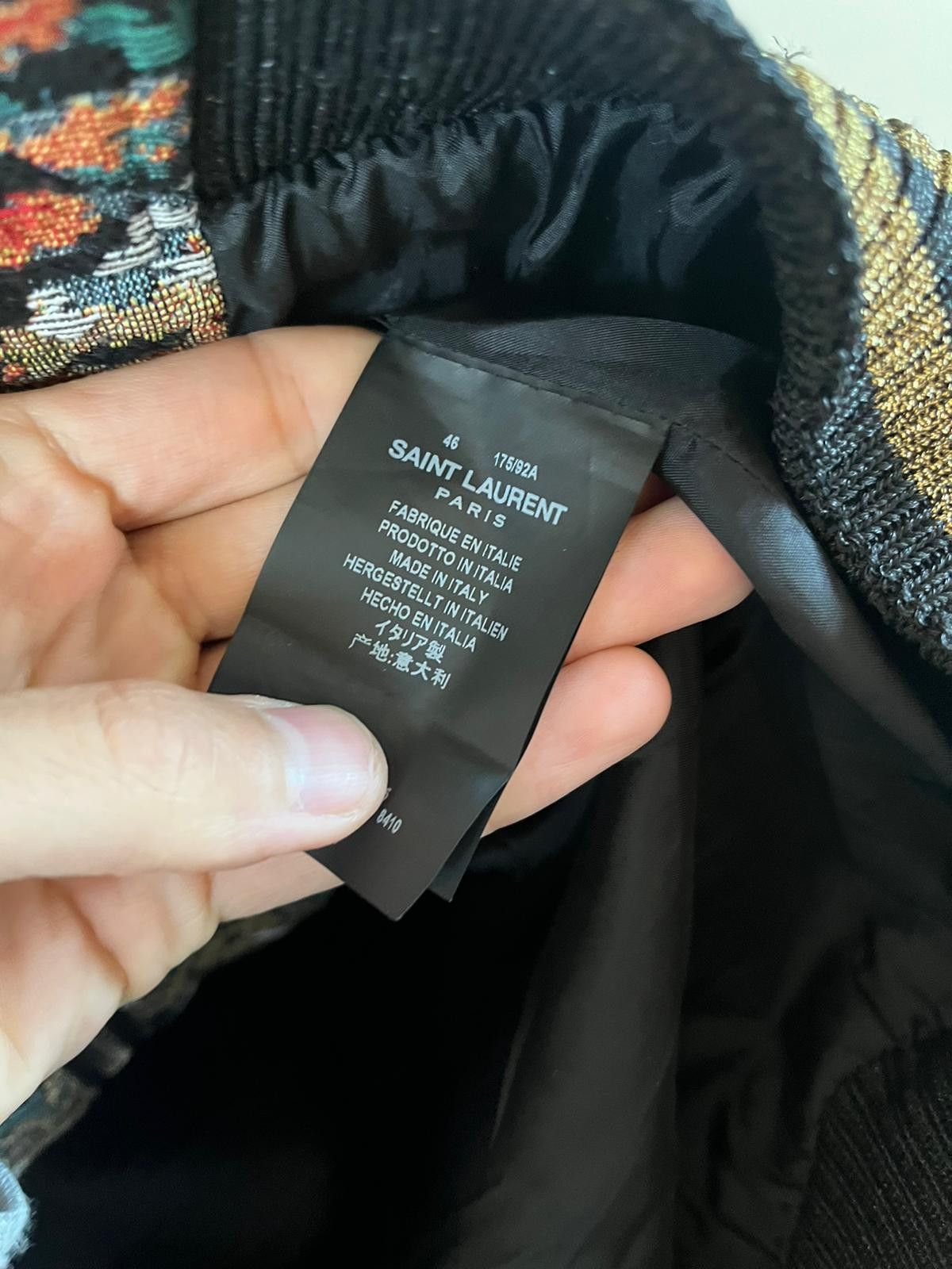 Saint Laurent Paris Hedi Slimane Man On The Moon Jacket in Multicolor Size US S / EU 44-46 / 1 - 15 Thumbnail