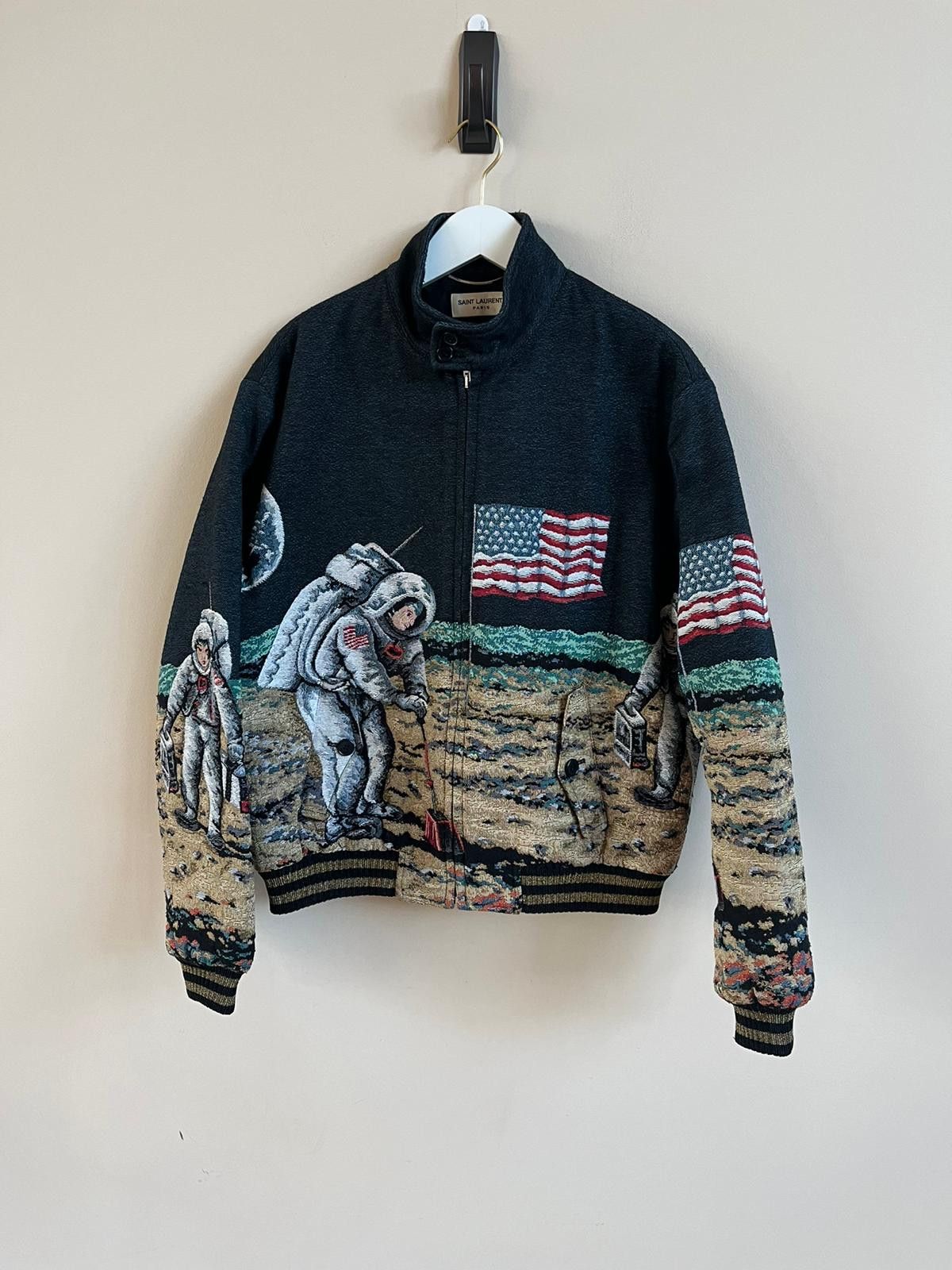 Saint Laurent Paris Hedi Slimane Man On The Moon Jacket in Multicolor Size US S / EU 44-46 / 1 - 10 Thumbnail