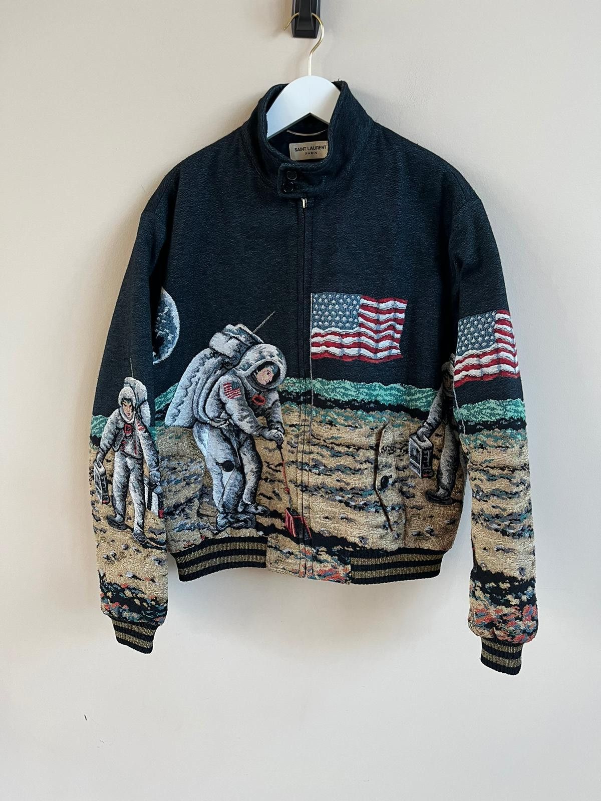 Saint Laurent Paris Hedi Slimane Man On The Moon Jacket in Multicolor Size US S / EU 44-46 / 1 - 3 Thumbnail