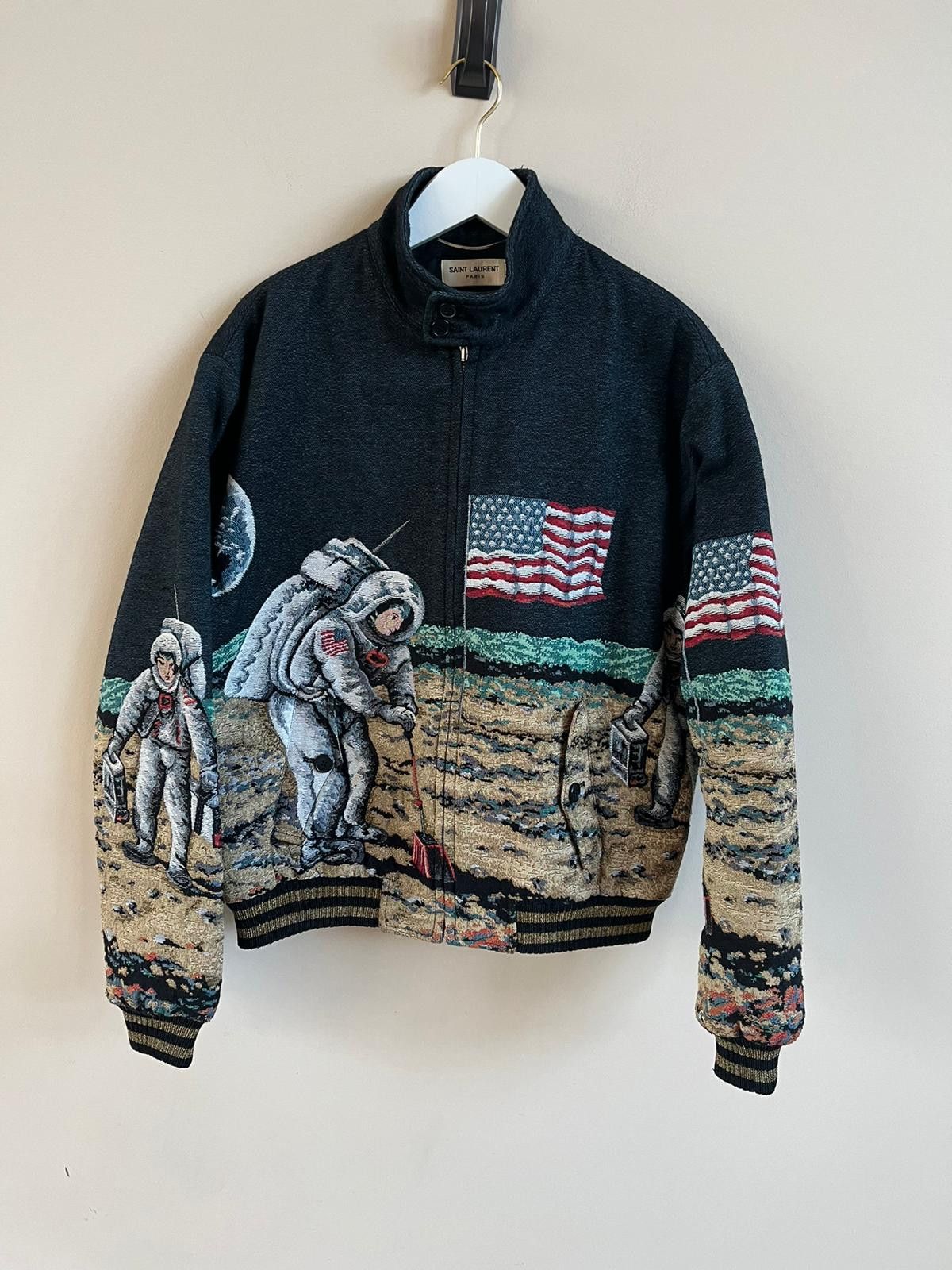 Saint Laurent Paris Hedi Slimane Man On The Moon Jacket in Multicolor Size US S / EU 44-46 / 1 - 6 Thumbnail