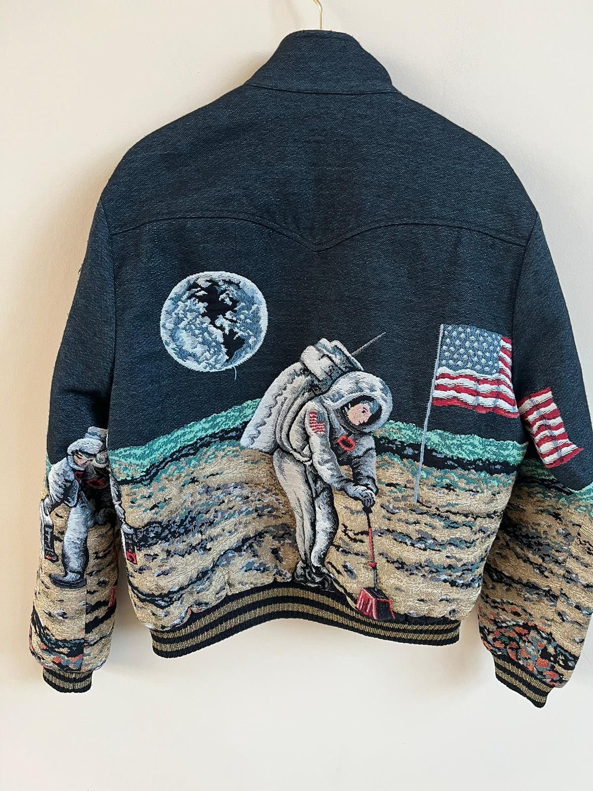 Saint Laurent Paris Hedi Slimane Man On The Moon Jacket in Multicolor Size US S / EU 44-46 / 1 - 17 Thumbnail
