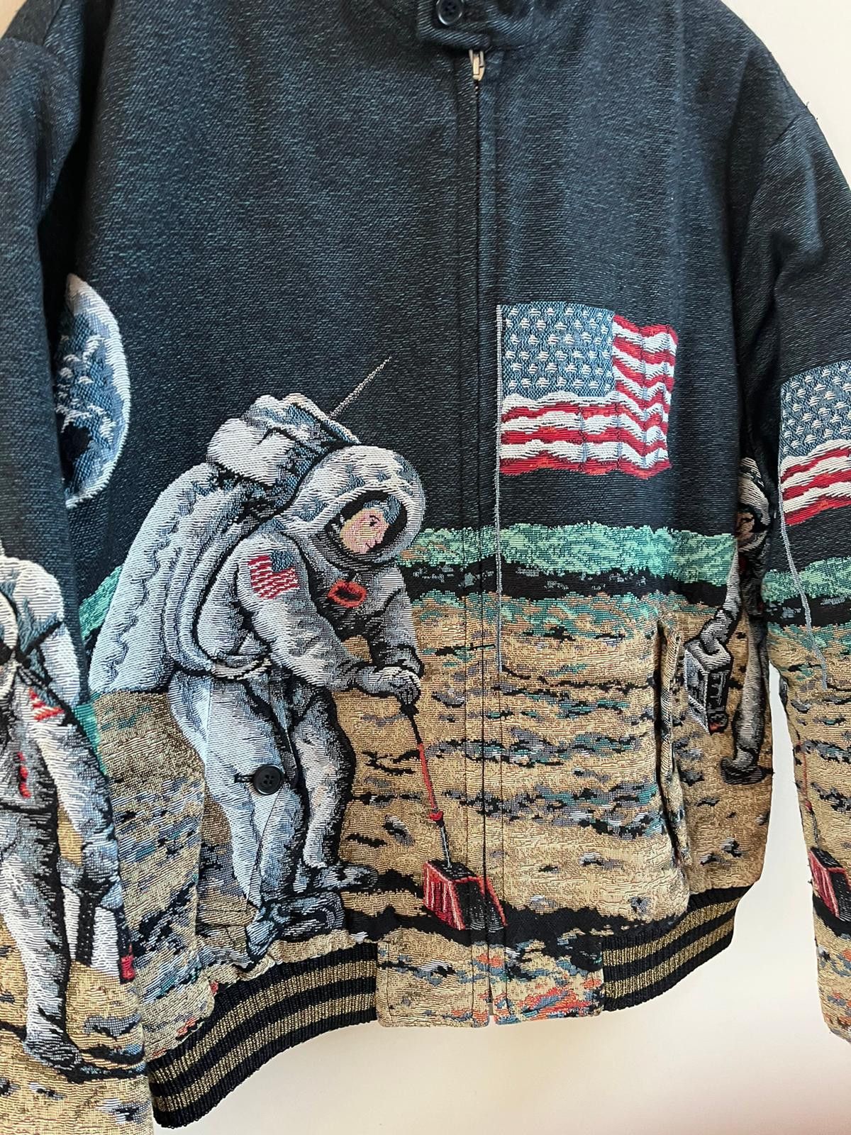 Saint Laurent Paris Hedi Slimane Man On The Moon Jacket in Multicolor Size US S / EU 44-46 / 1 - 4 Thumbnail