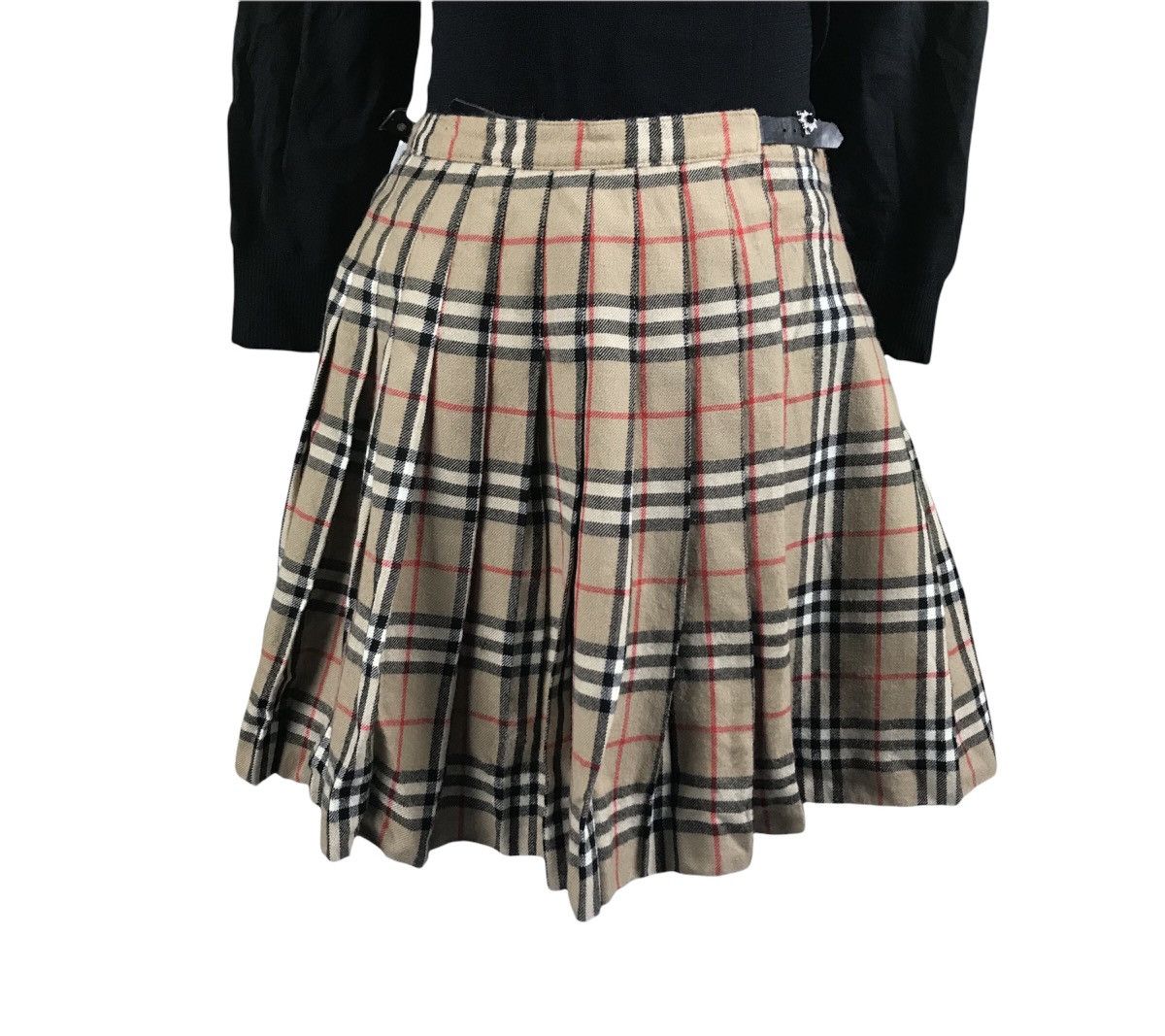Burberry Vtg burberry skirt nove check Size 22" - 3 Thumbnail