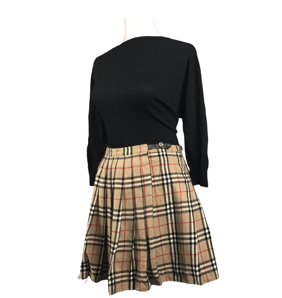 Burberry Vtg burberry skirt nove check Size 22" - 2 Thumbnail