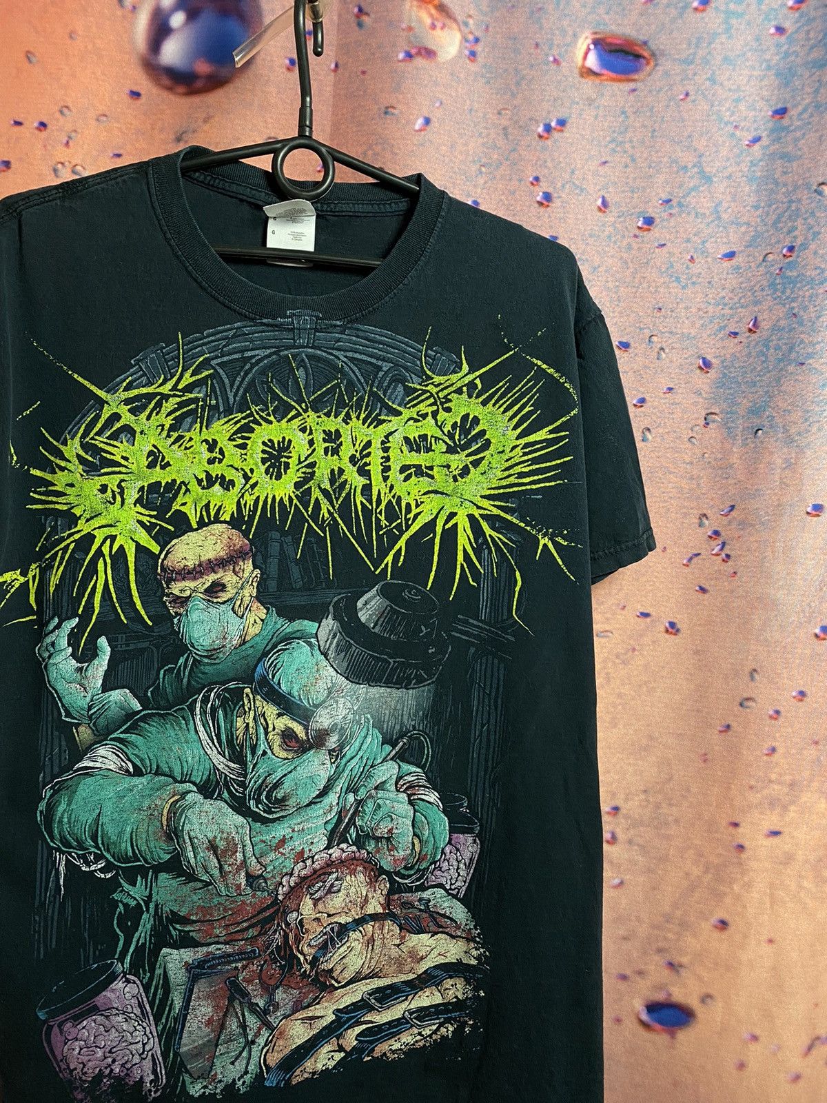 Band Tees Vintage Aborted band rock horror tee Size US M / EU 48-50 / 2 - 1 Thumbnail