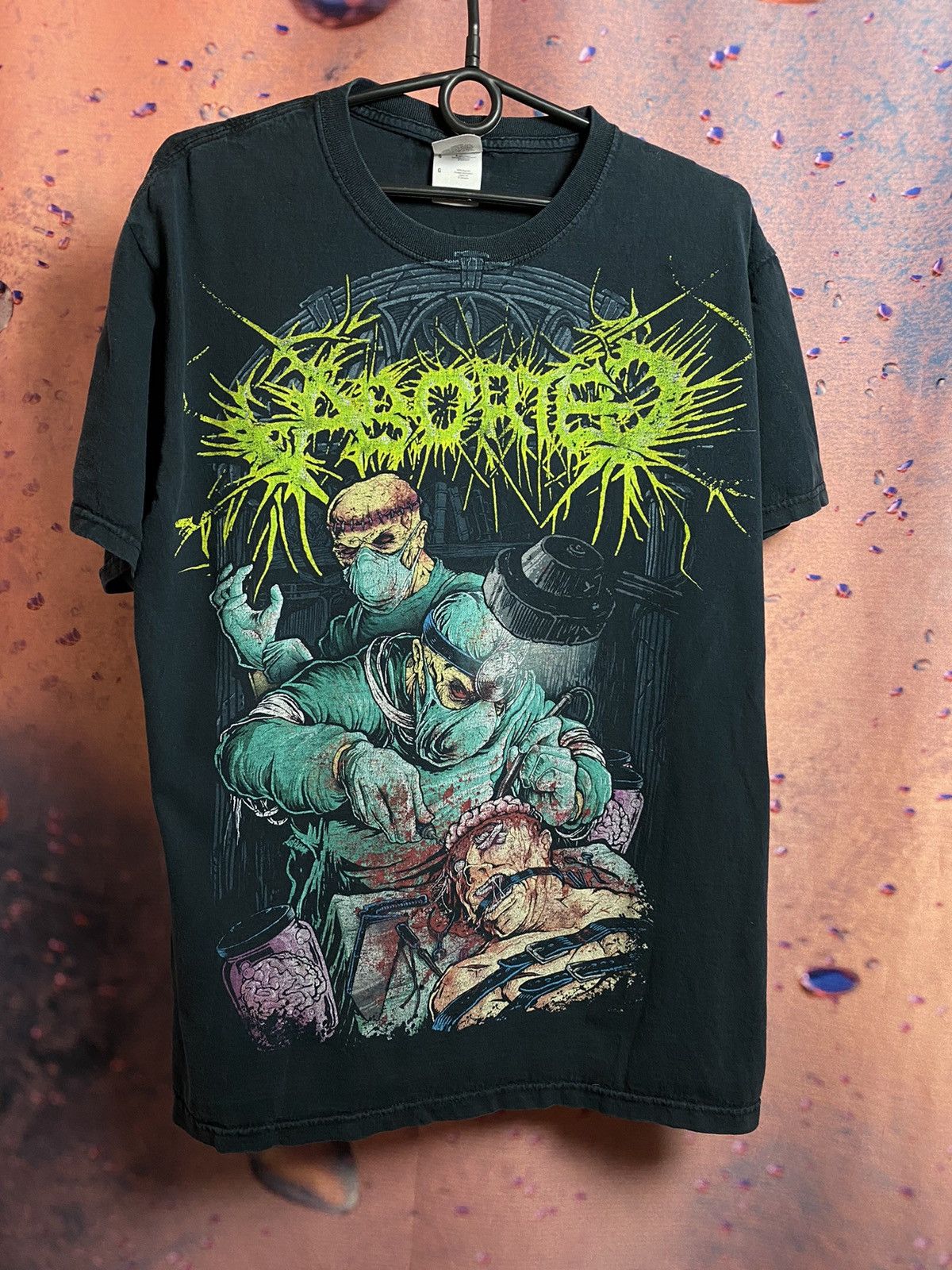 Band Tees Vintage Aborted band rock horror tee Size US M / EU 48-50 / 2 - 2 Thumbnail