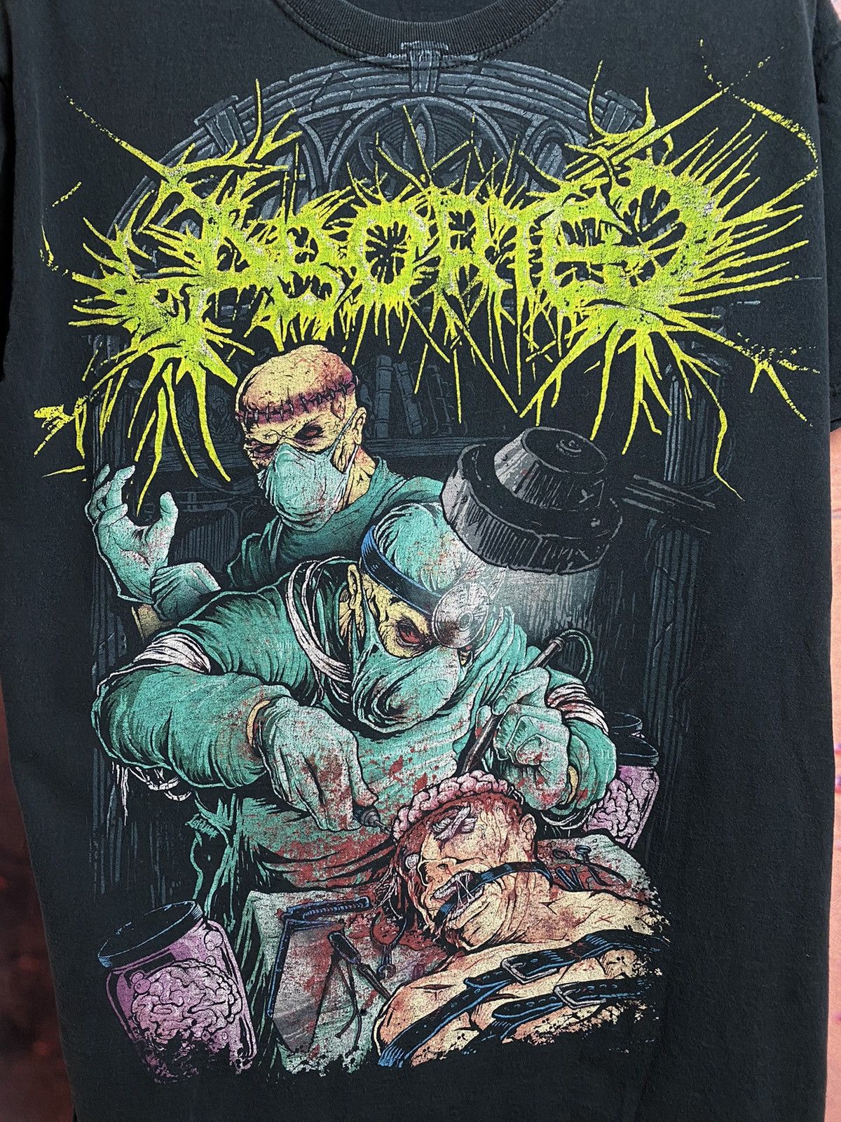 Band Tees Vintage Aborted band rock horror tee Size US M / EU 48-50 / 2 - 3 Thumbnail