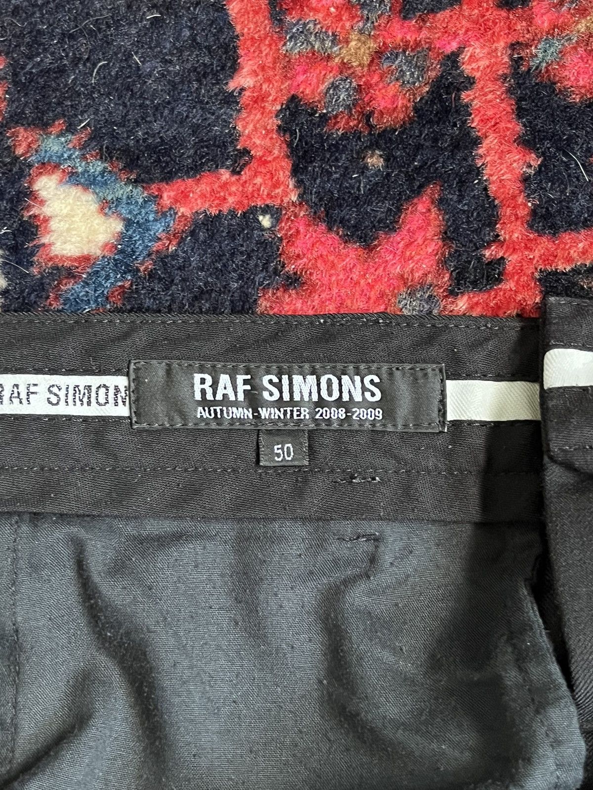 Raf Simons AW08-09 wool pants