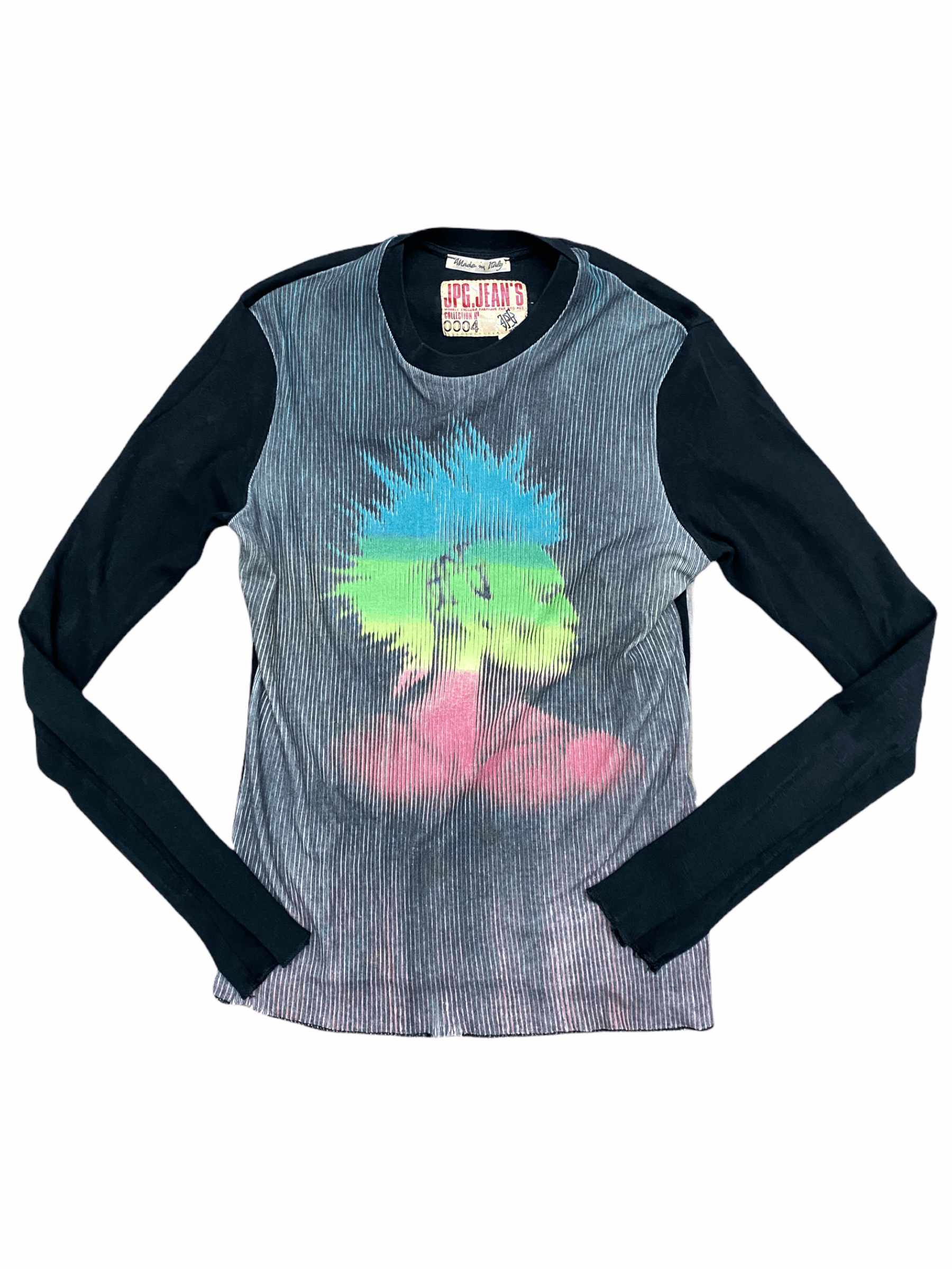 Jean Paul Gaultier RARE ! GRAIL ! Mohawk Punk Longsleeves Size US S / EU 44-46 / 1 - 1 Thumbnail